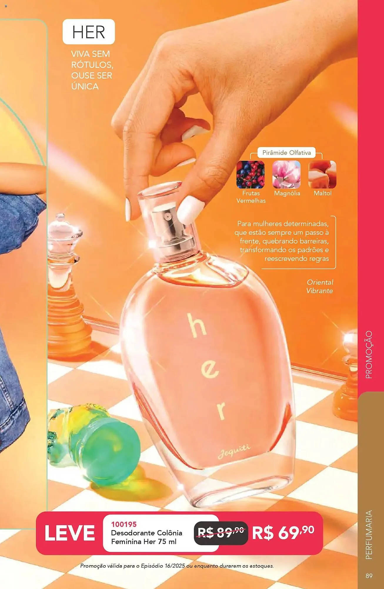 Encarte de Catálogo Jequiti 11 de novembro até 9 de dezembro 2025 - Pagina 89