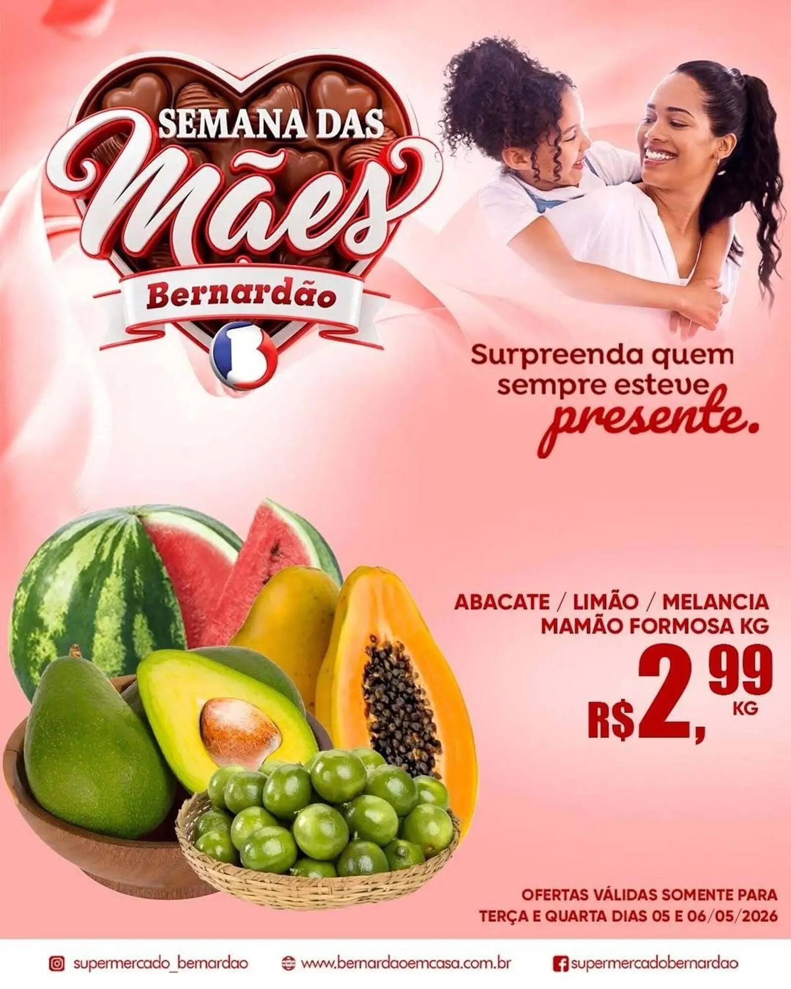 Encarte de Catálogo Supermercado Bernardão 5 de maio até 6 de maio 2026 - Pagina 2