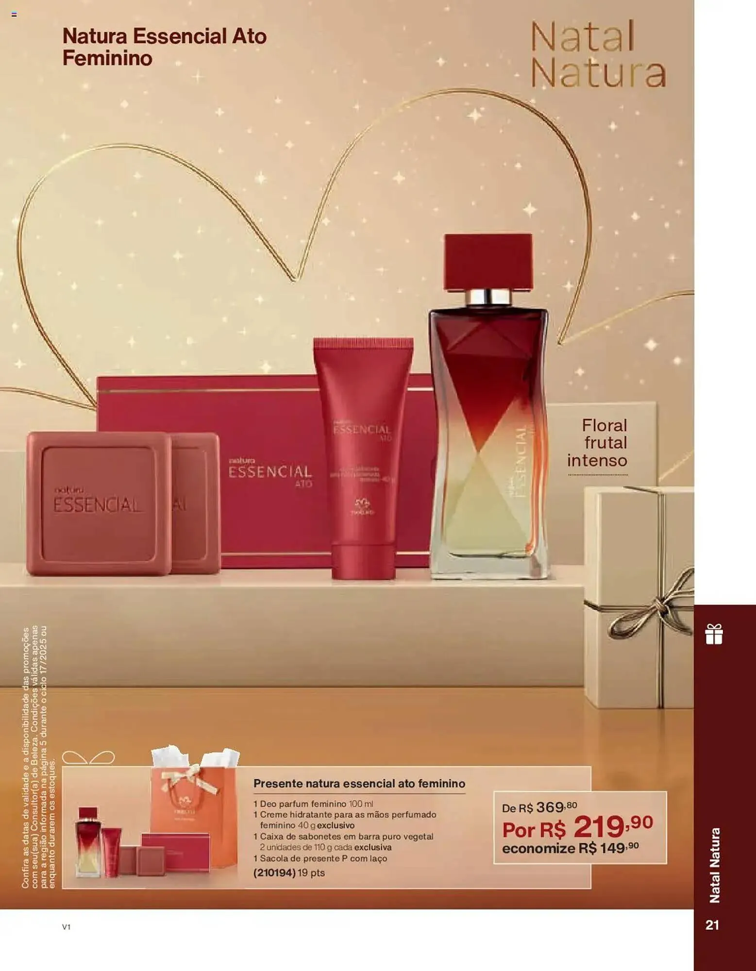 Encarte de Catálogo Natura 14 de outubro até 4 de novembro 2025 - Pagina 21