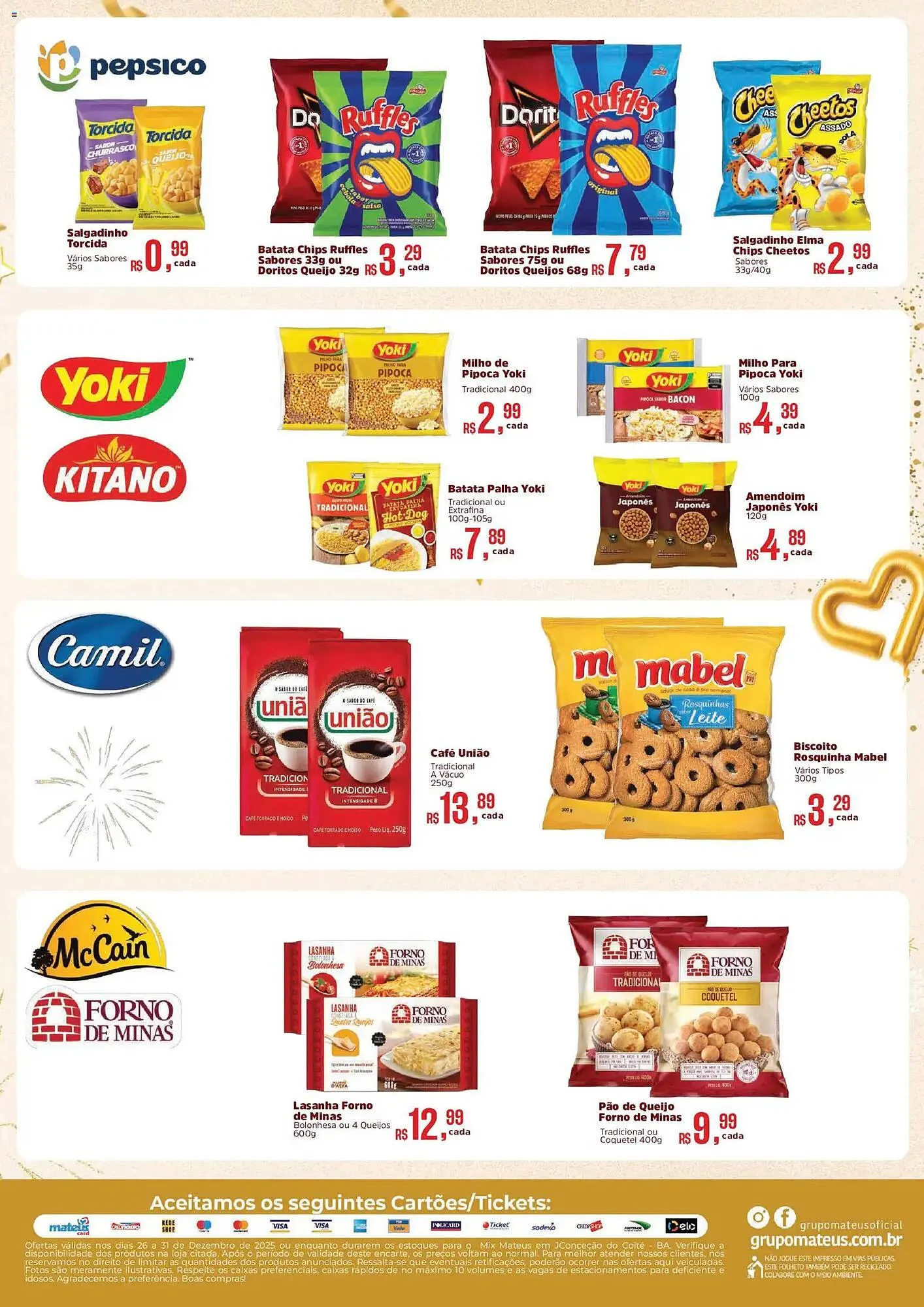 Encarte de Catálogo Supermercados Mateus 26 de dezembro até 31 de dezembro 2025 - Pagina 2