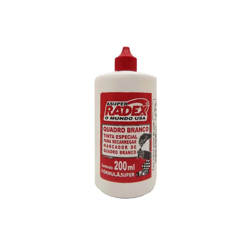 Reabastecedor Marcador Quadro Branco 200ml Vermelho - Radex