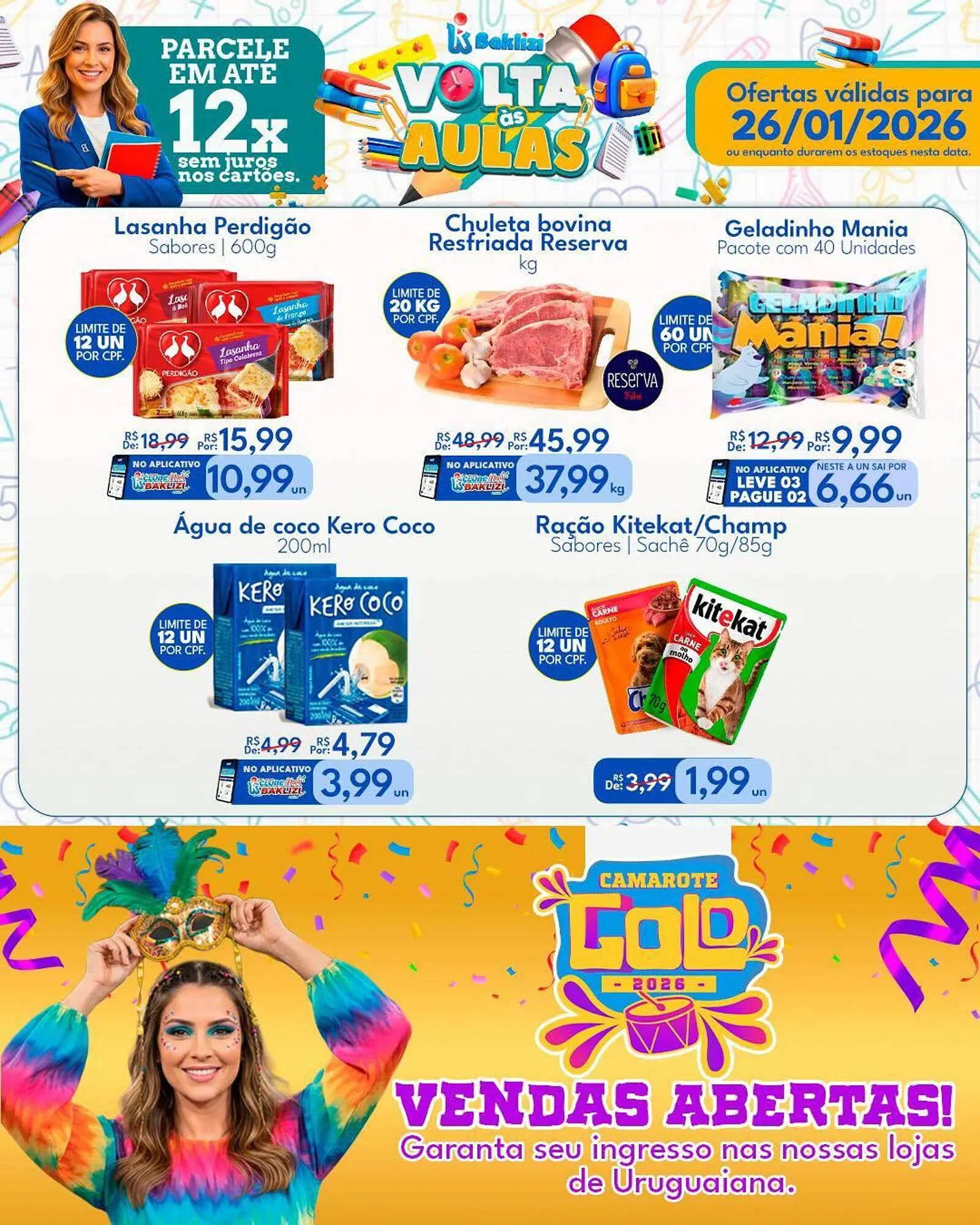 Encarte de Catálogo Supermercados Baklizi 26 de janeiro até 26 de janeiro 2026 - Pagina 2