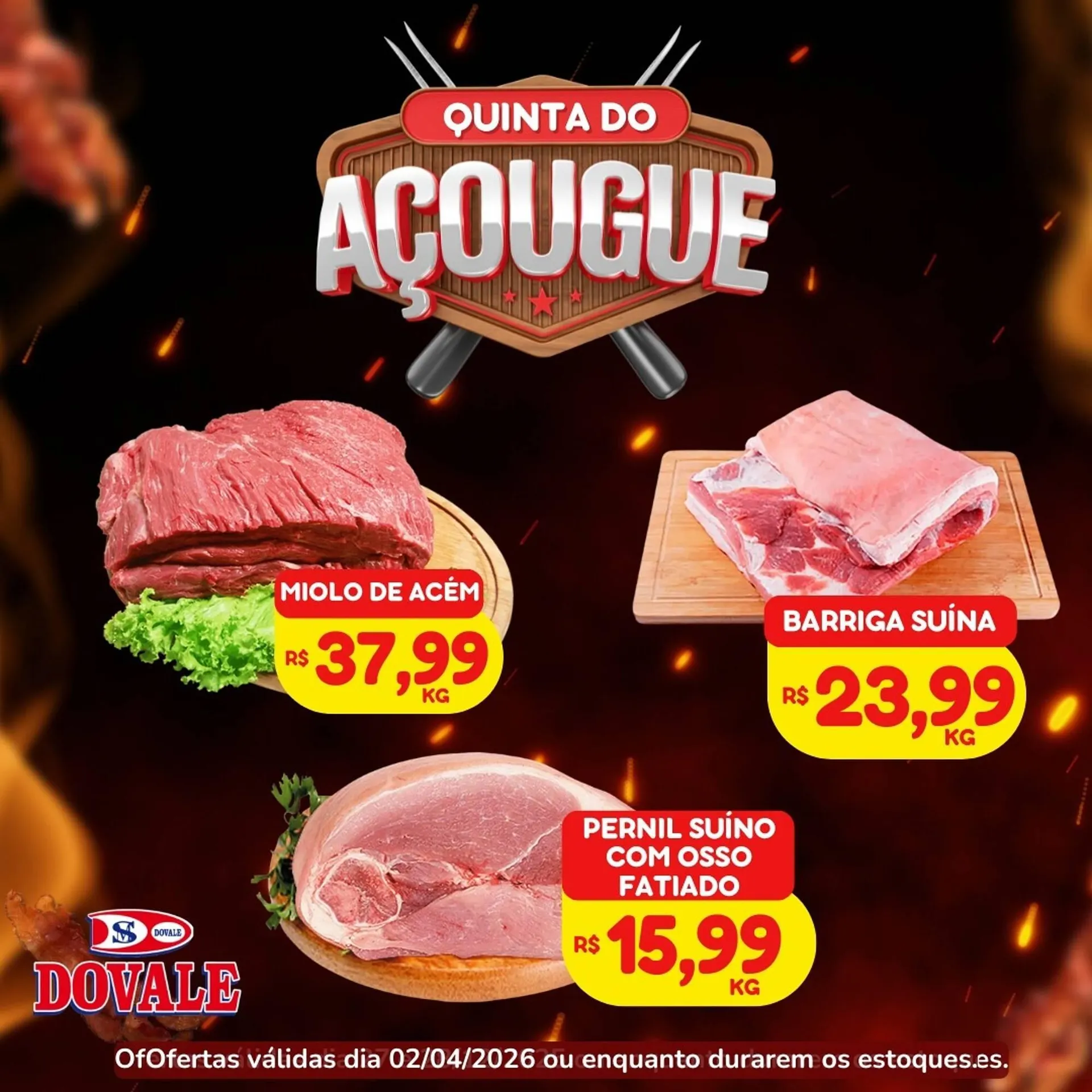 Encarte de Folheto Dovale 1 de abril até 2 de abril 2026 - Pagina 1