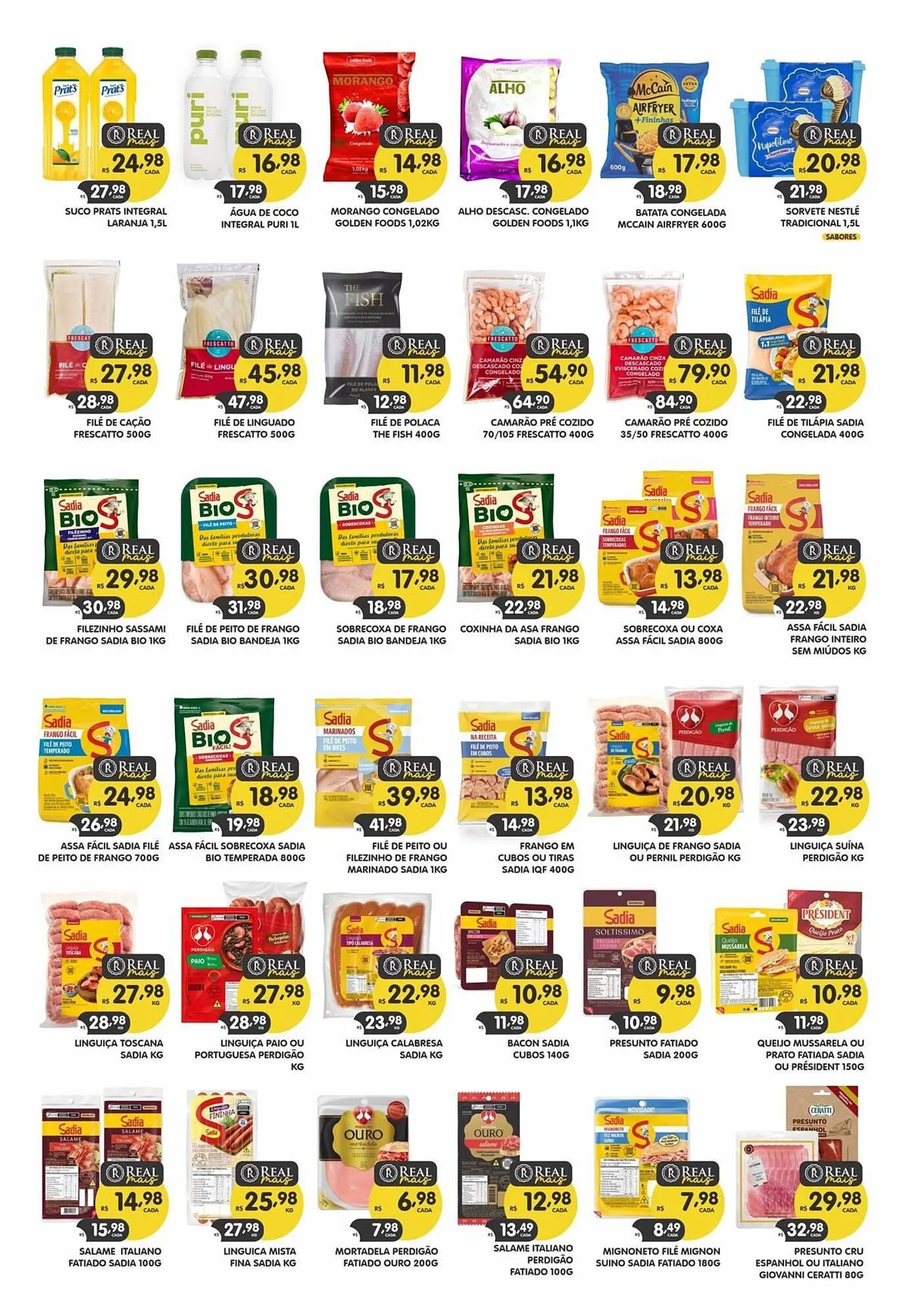 Encarte de Encarte Supermercados Real 6 de novembro até 16 de novembro 2025 - Pagina 3