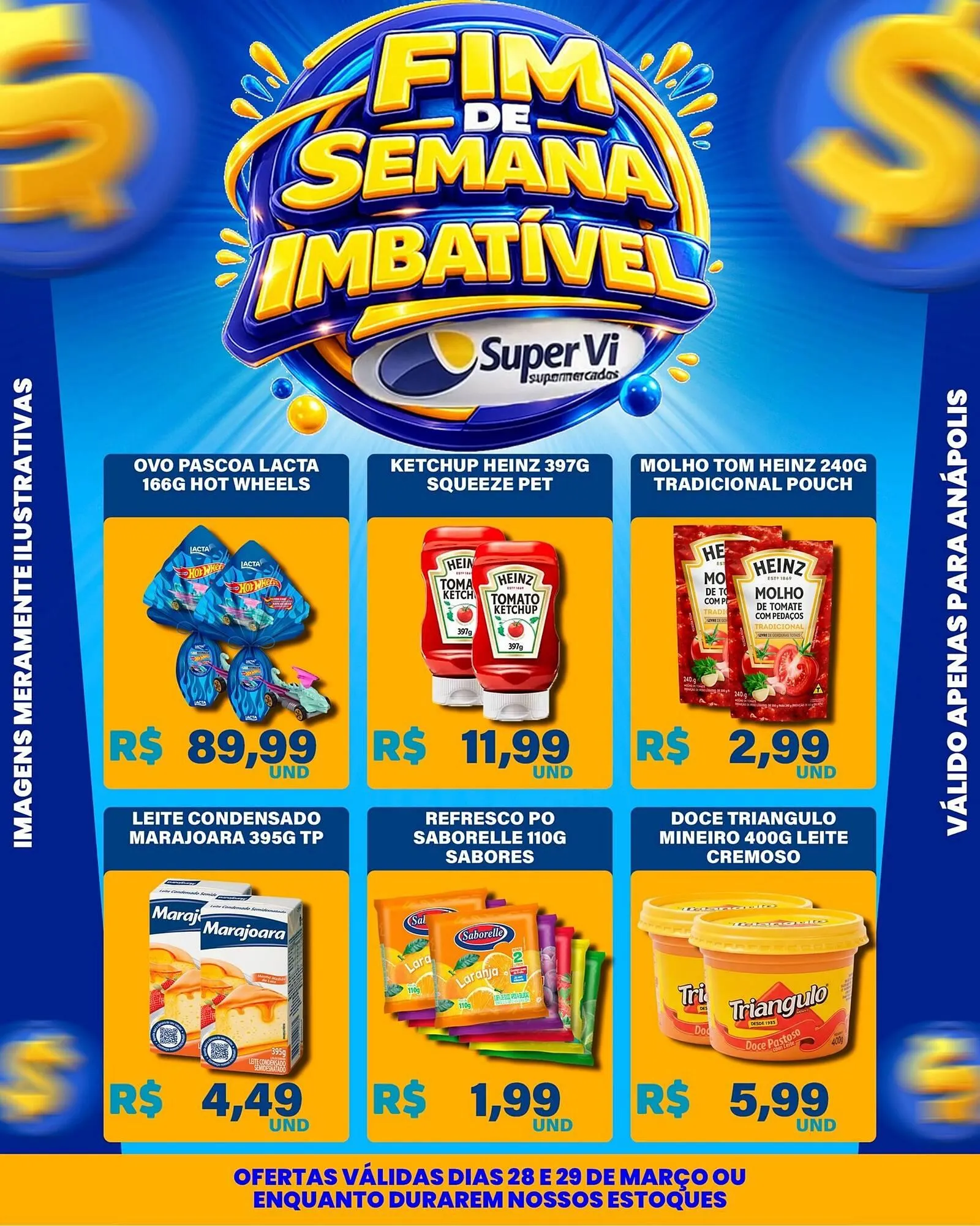 Encarte de Catálogo Super Vi Supermercados 28 de março até 29 de março 2026 - Pagina 3