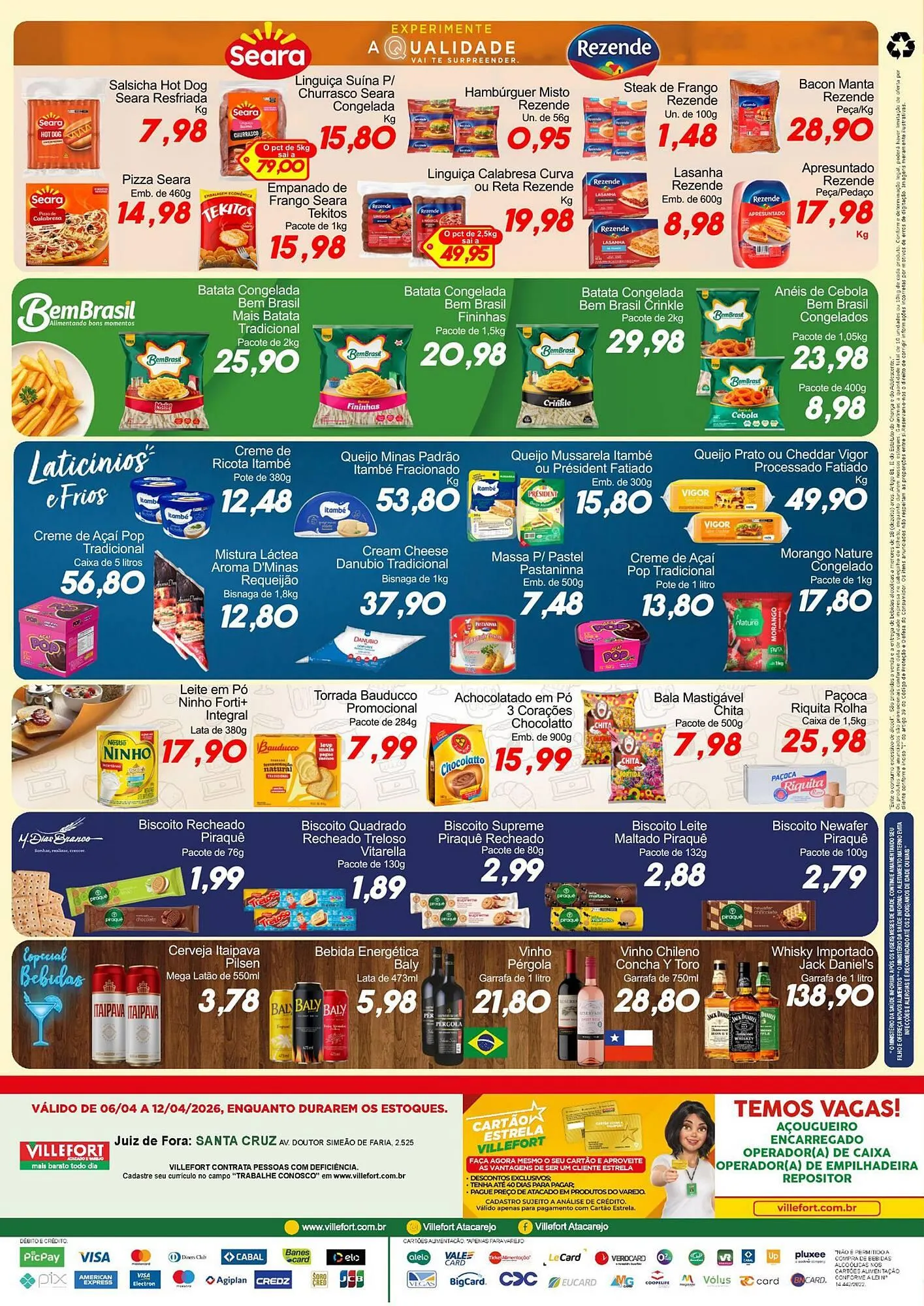 Encarte de Catálogo Villefort Atacadista 6 de abril até 12 de abril 2026 - Pagina 4