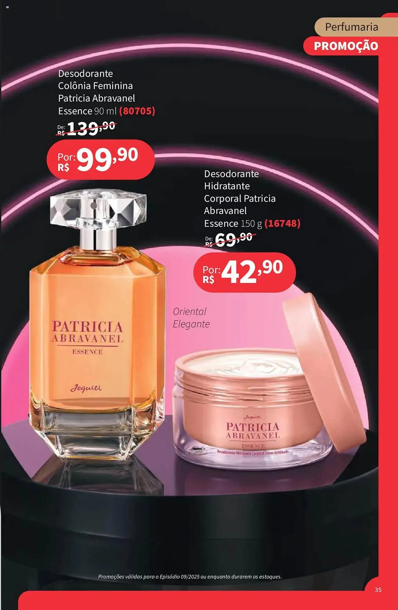 Encarte de Catálogo Jequiti 19 de junho até 17 de julho 2025 - Pagina 35