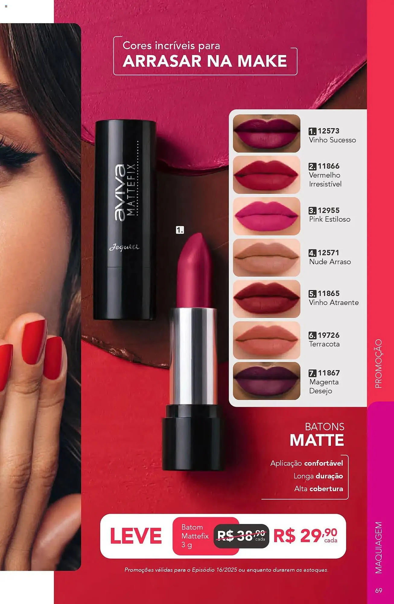 Encarte de Catálogo Jequiti 11 de novembro até 9 de dezembro 2025 - Pagina 69