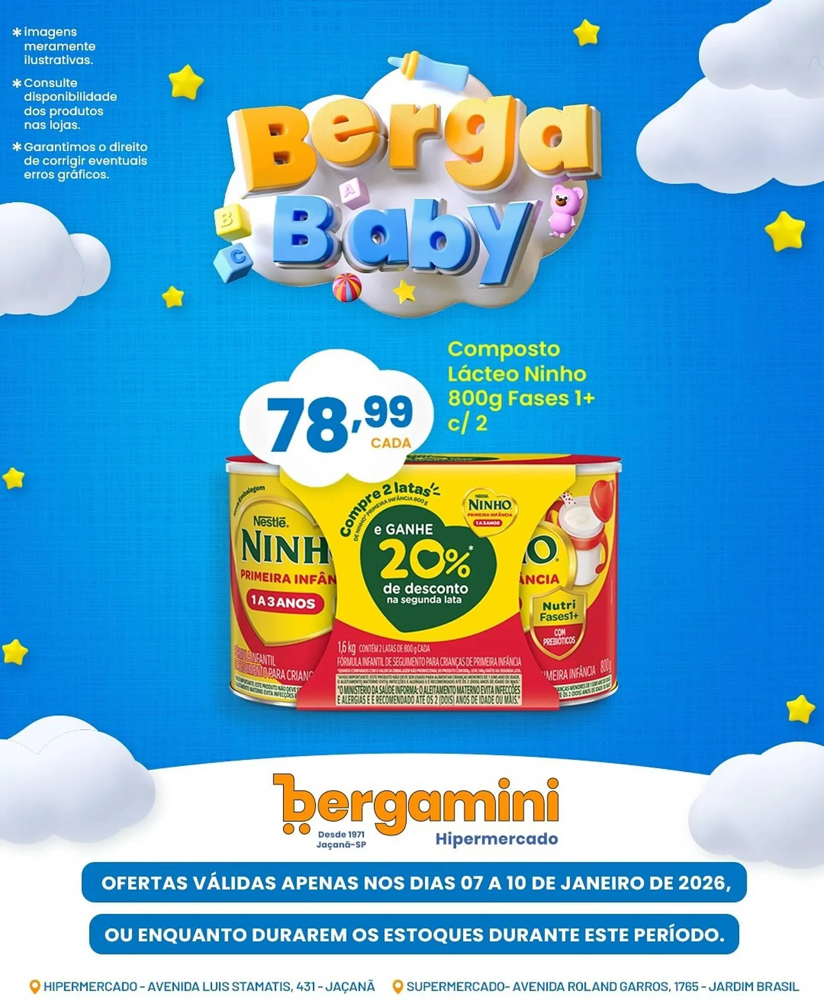 Encarte de Catálogo Supermercado Bergamini 7 de janeiro até 10 de janeiro 2026 - Pagina 5
