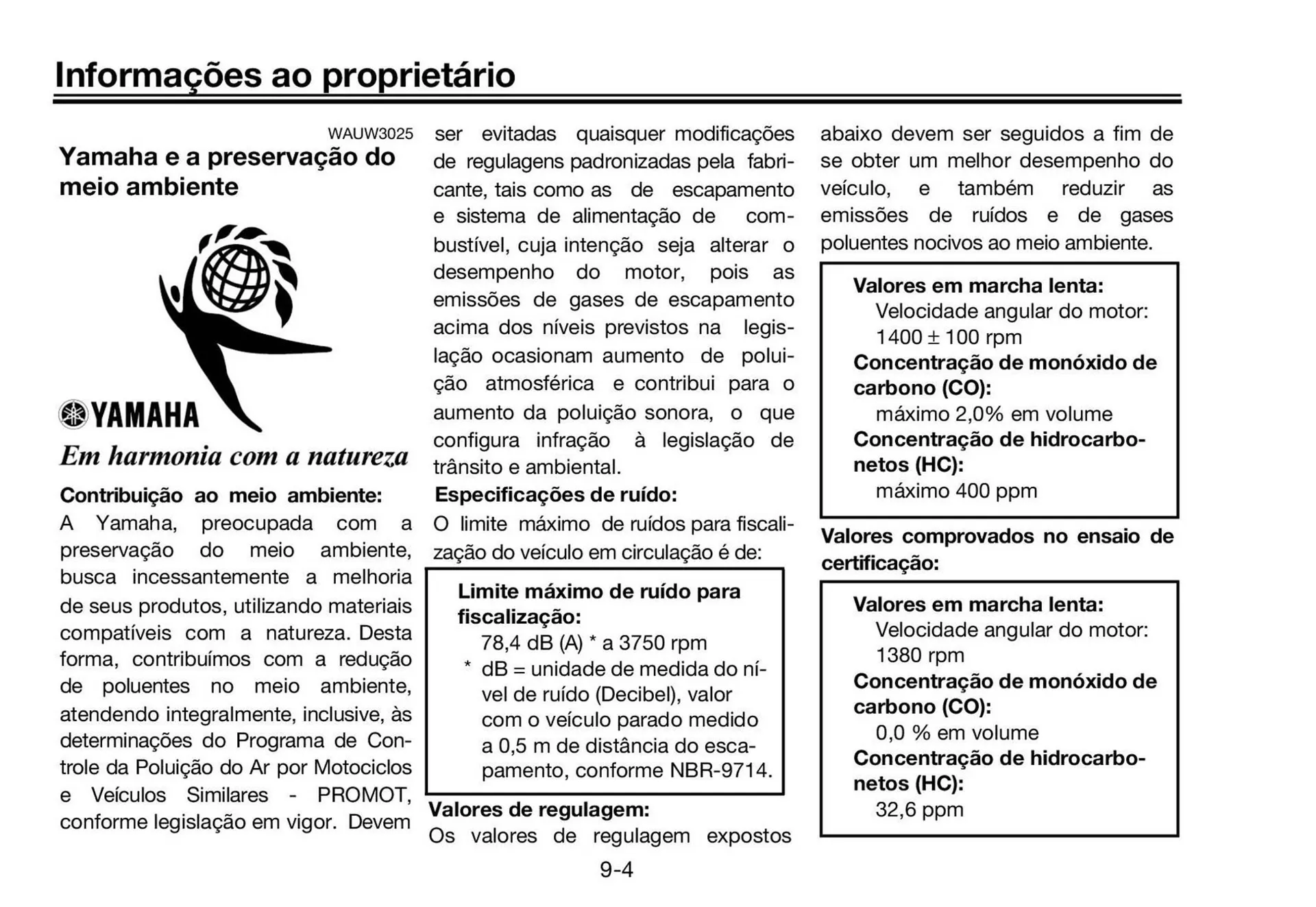 Encarte de Catálogo Yamaha 12 de junho até 31 de dezembro 2025 - Pagina 98