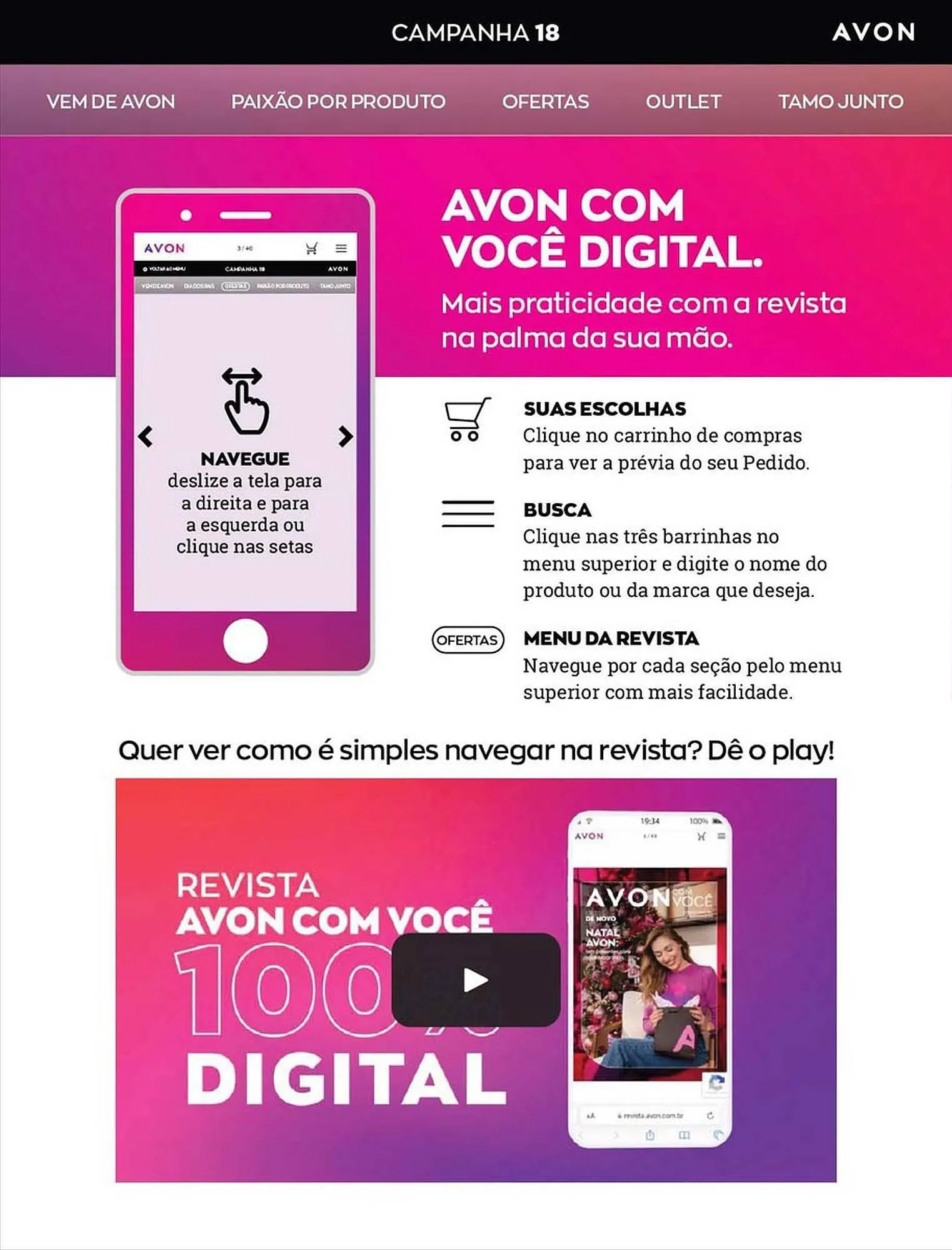 Encarte de Catálogo Avon 22 de junho até 22 de julho 2023 - Pagina 2