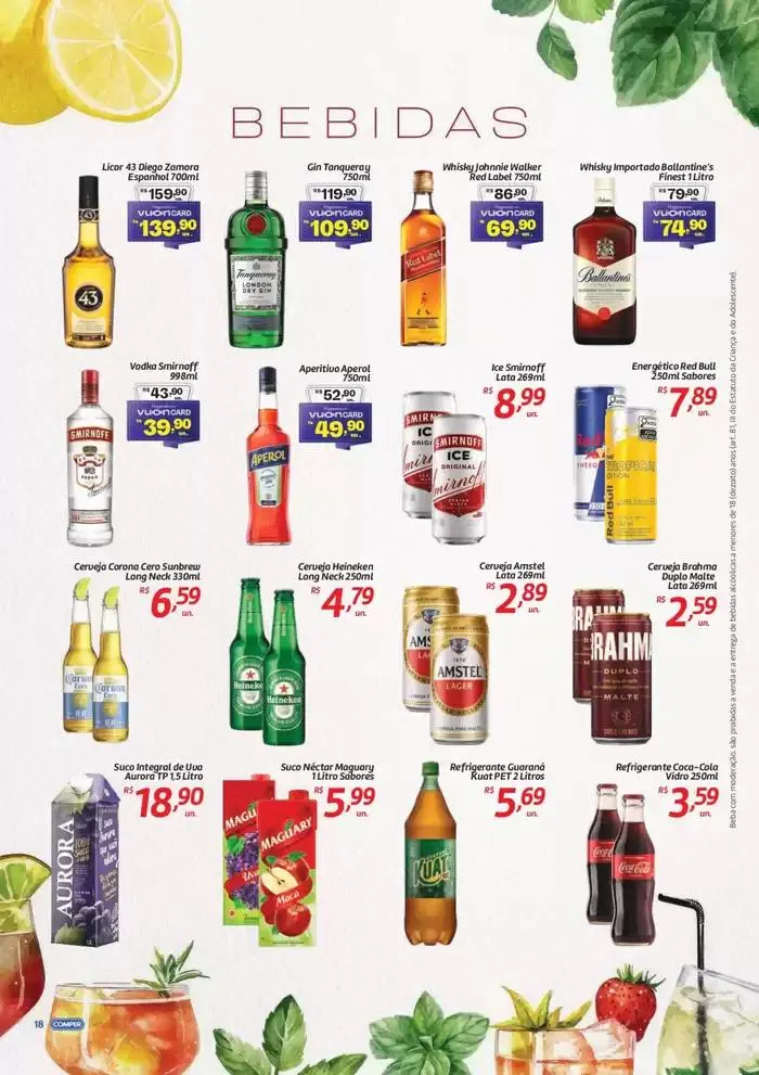 Encarte de Delícias de Páscoa Comper 7 de abril até 20 de abril 2025 - Pagina 18