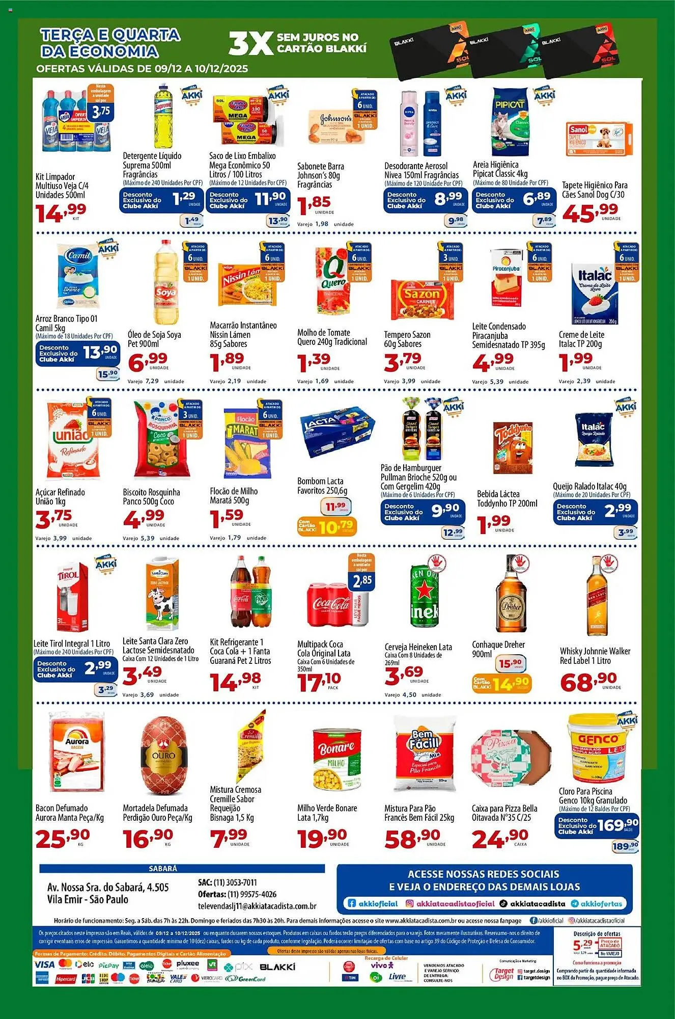 Encarte de Folheto Akki Atacadista 9 de dezembro até 11 de dezembro 2025 - Pagina 2