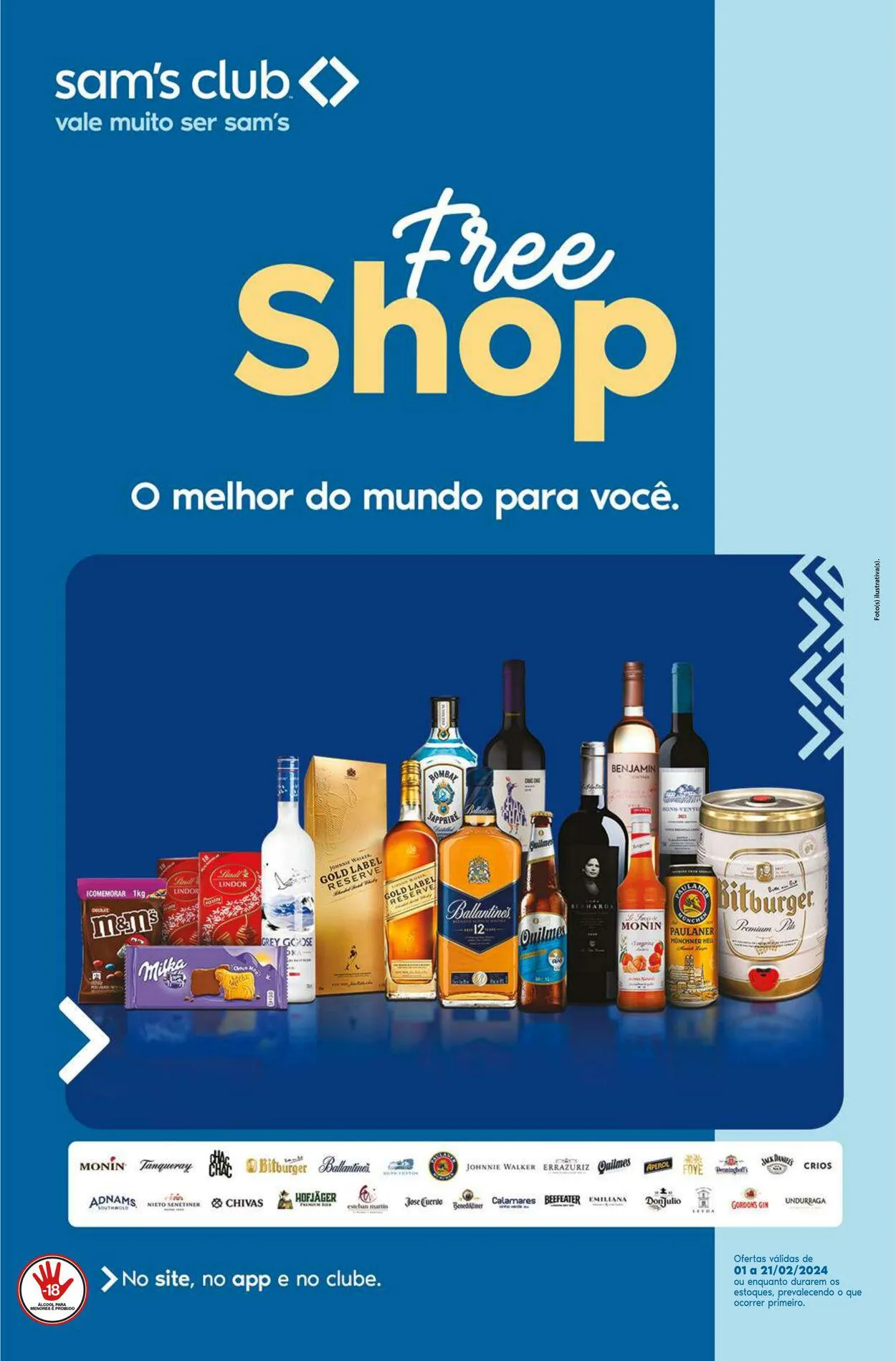Encarte de Sam's Club 1 de fevereiro até 21 de fevereiro 2024 - Pagina 1
