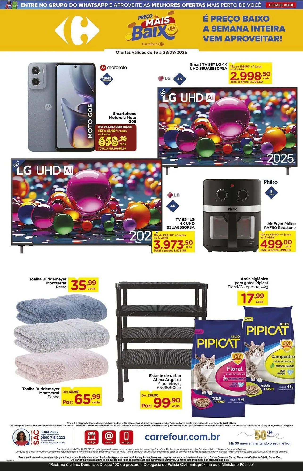 Encarte de Catálogo Carrefour 15 de agosto até 28 de agosto 2025 - Pagina 4