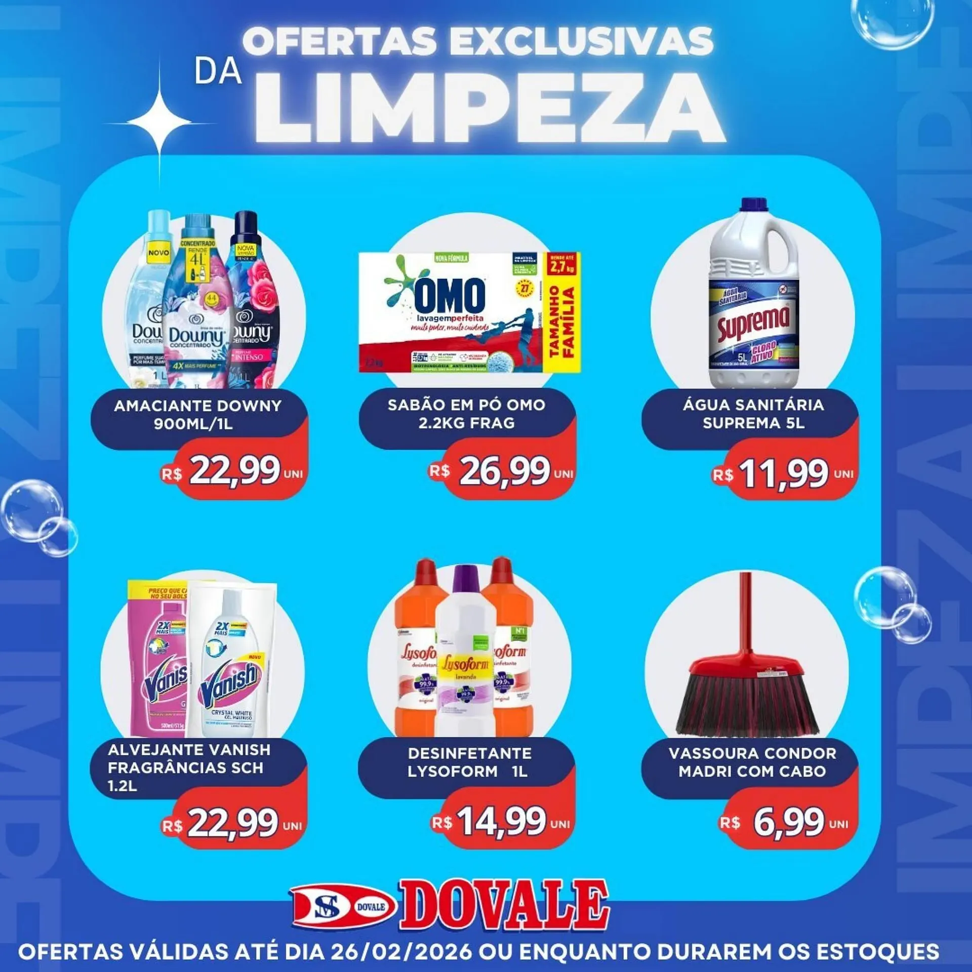 Encarte de Folheto Dovale 23 de fevereiro até 26 de fevereiro 2026 - Pagina 1
