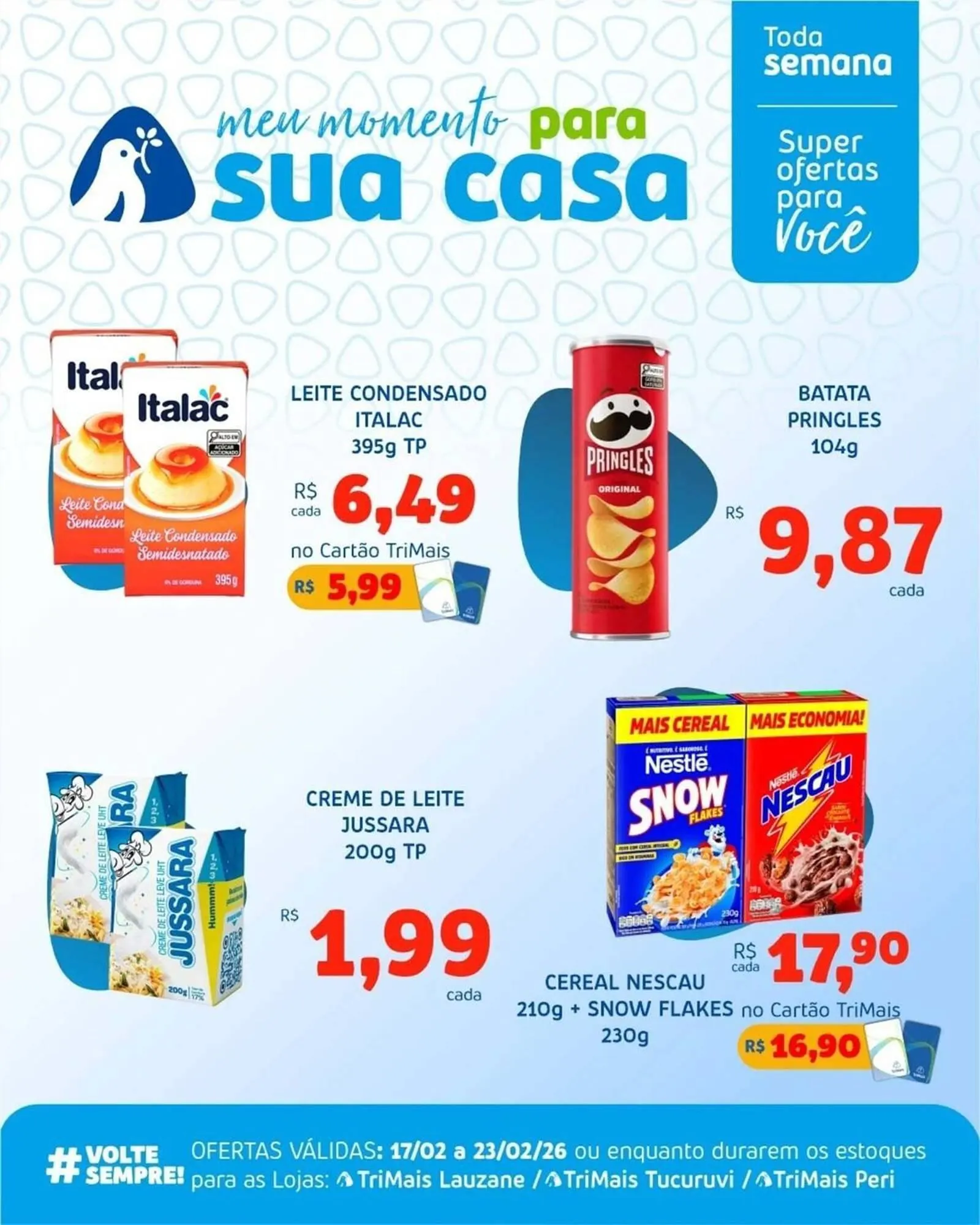 Encarte de Catálogo Trimais Supermercado 17 de fevereiro até 23 de fevereiro 2026 - Pagina 2