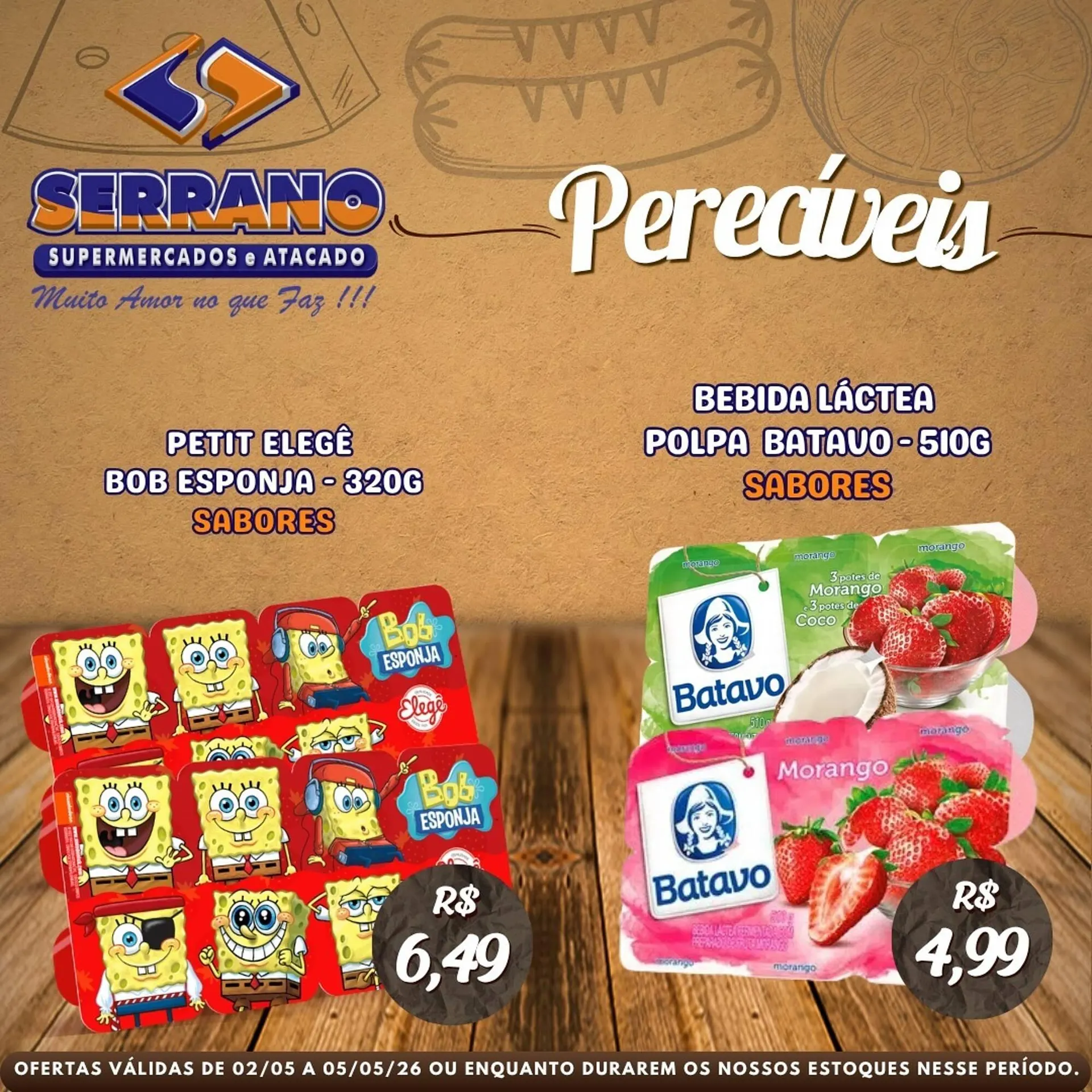 Encarte de Catálogo Serrano Supermercado 3 de maio até 5 de maio 2026 - Pagina 5