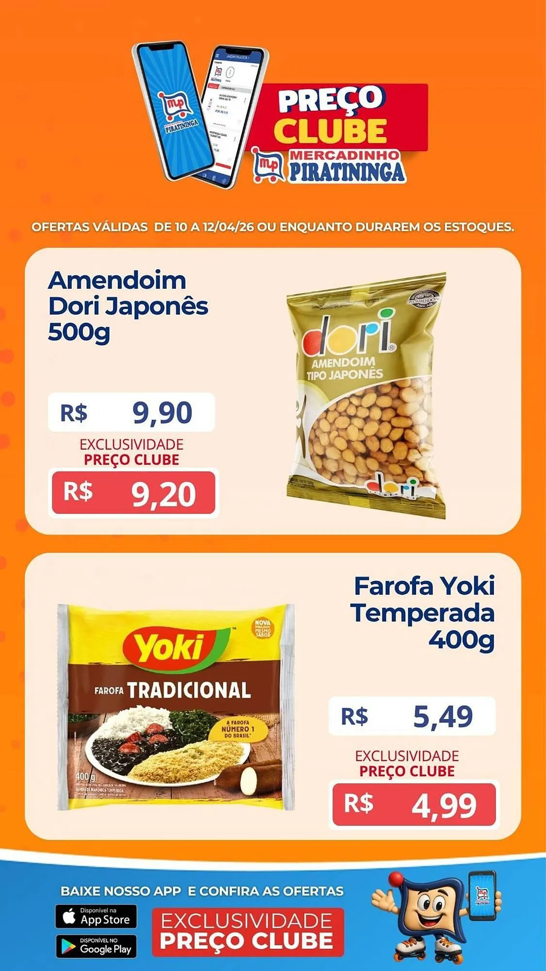 Encarte de Catálogo Mercadinho Piratininga 10 de abril até 12 de abril 2026 - Pagina 4