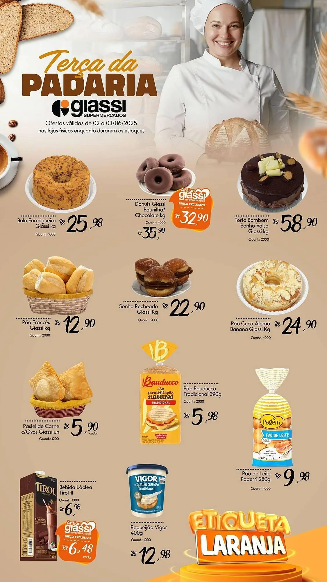 Encarte de Catálogo Giassi Supermercados 2 de junho até 3 de junho 2025 - Pagina 3