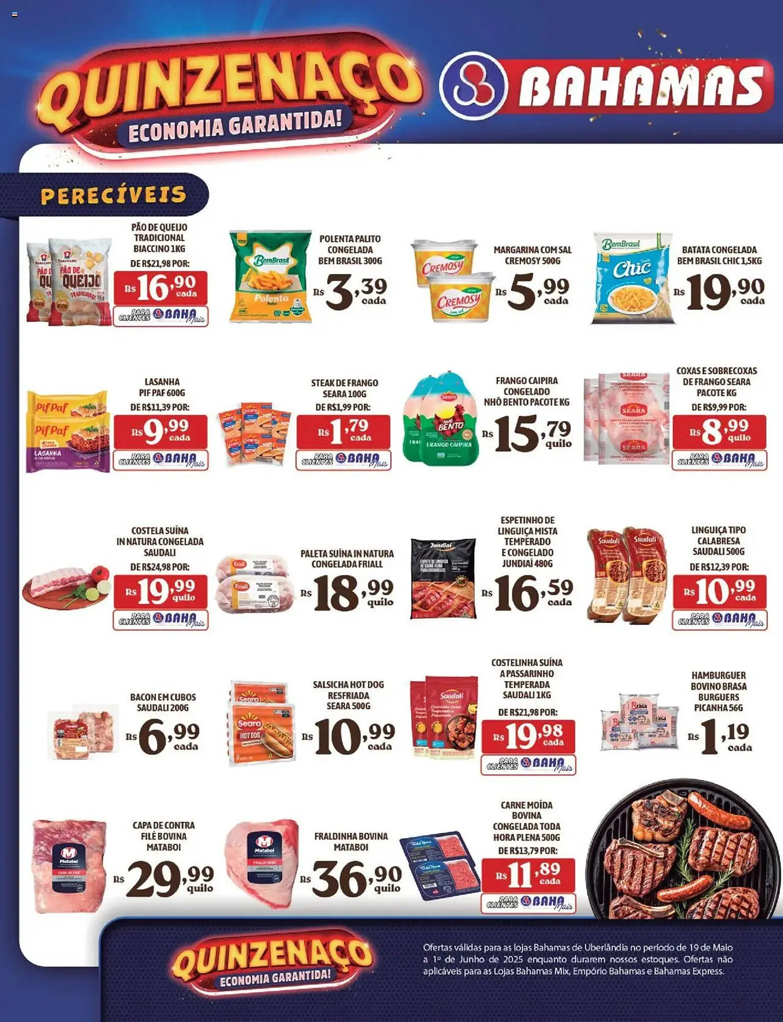 Encarte de Catálogo Bahamas Supermercados 19 de maio até 2 de junho 2025 - Pagina 44