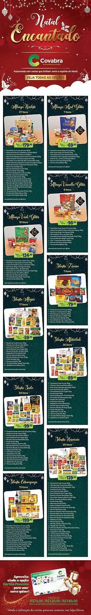 Encarte de Catálogo Covabra Supermercados 11 de novembro até 24 de dezembro 2025 - Pagina 1