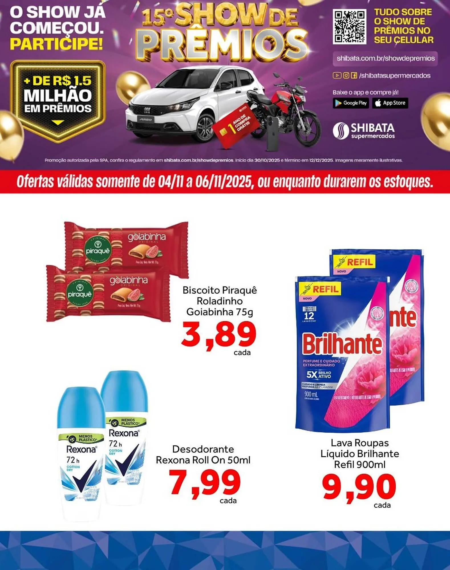 Encarte de Folheto Shibata Supermercados 4 de novembro até 6 de novembro 2025 - Pagina 4