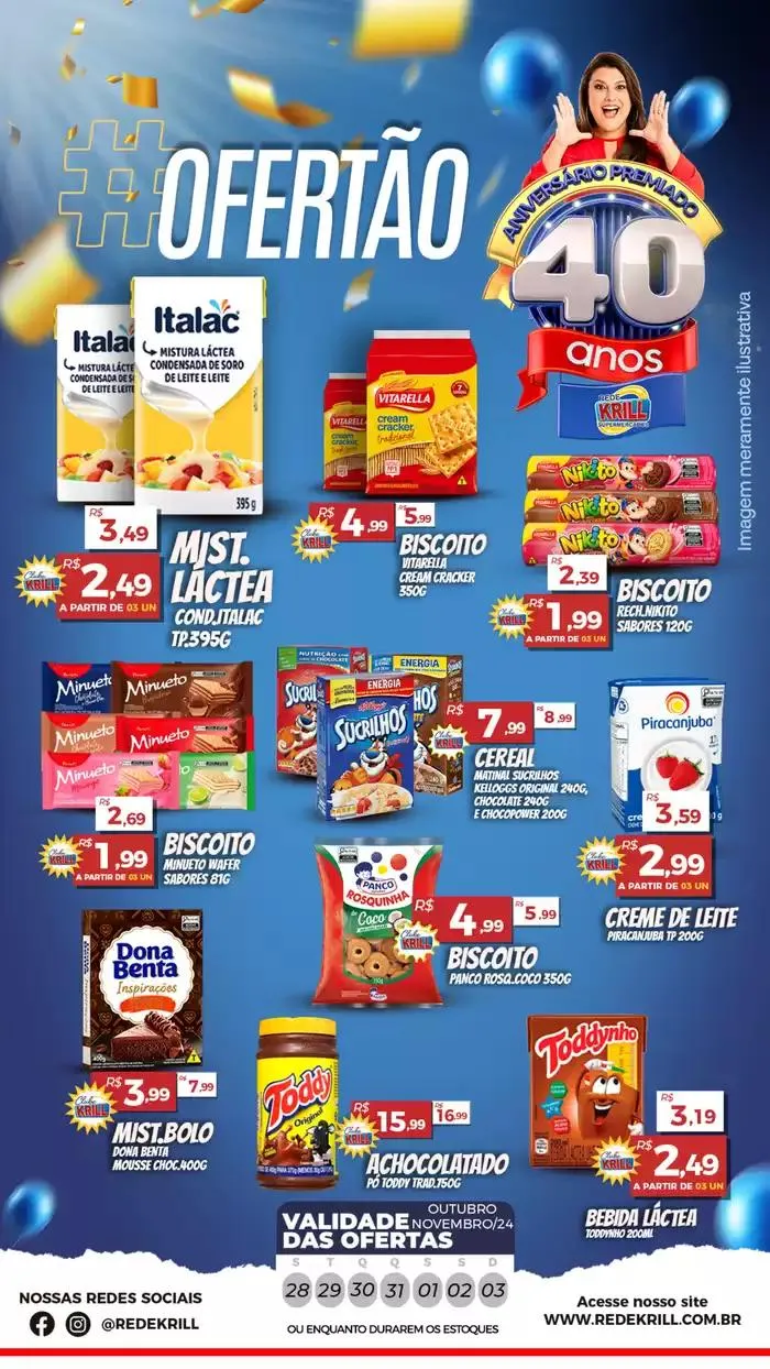 Encarte de Grandes descontos em produtos selecionados 29 de outubro até 3 de novembro 2024 - Pagina 1
