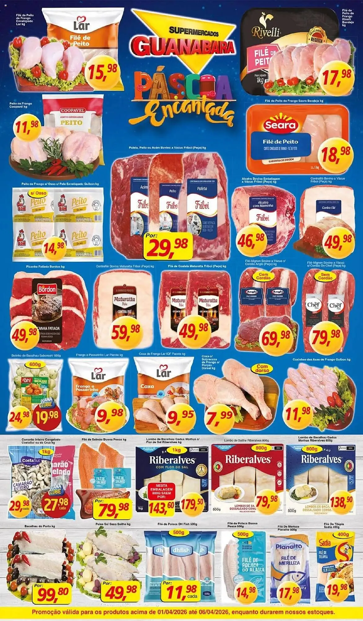 Encarte de Encarte Supermercados Guanabara 1 de abril até 6 de abril 2026 - Pagina 7