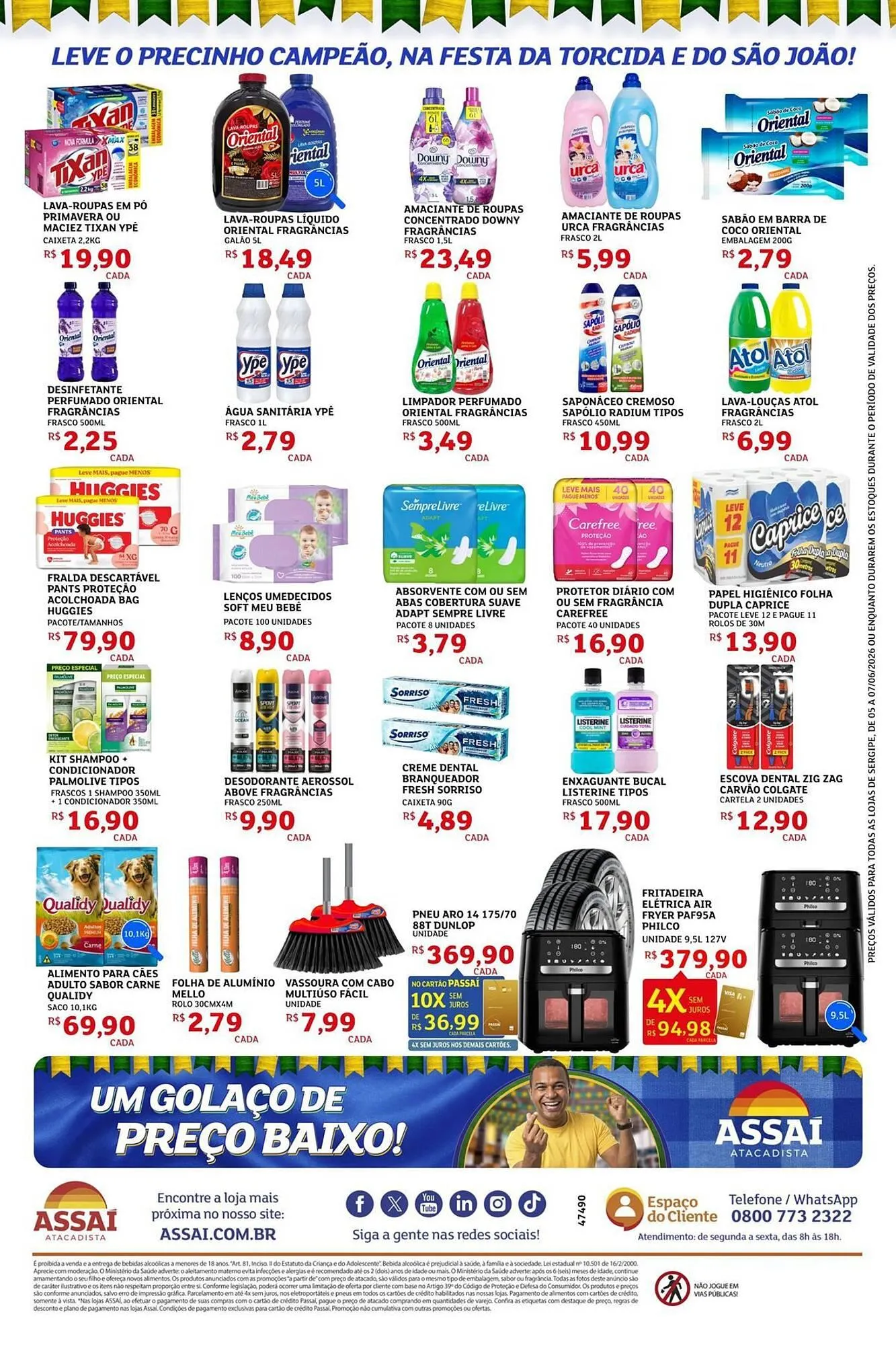 Encarte de Encarte Assaí Atacadista 4 de junho até 7 de junho 2026 - Pagina 4