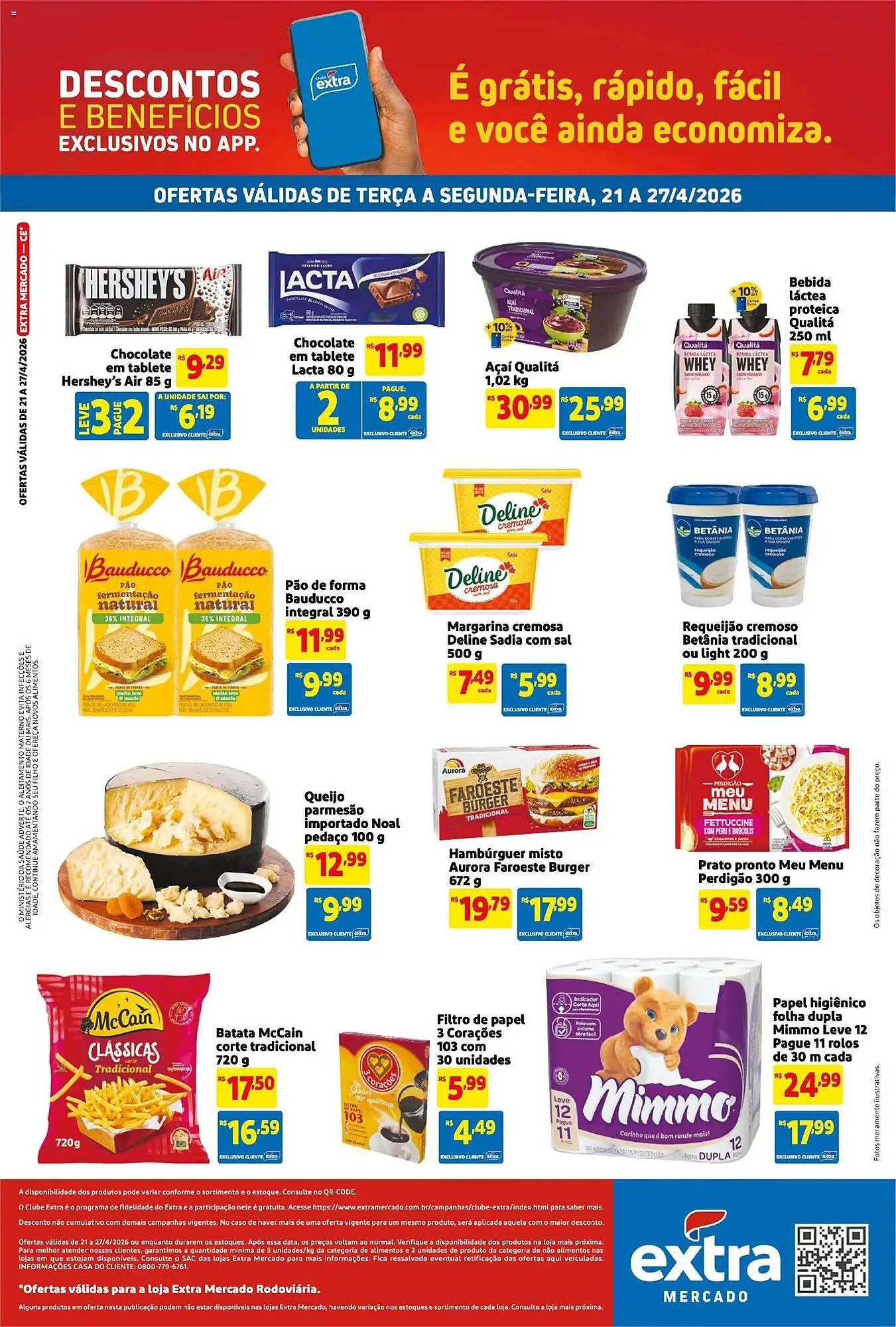 Encarte de Encarte Mercado Extra 21 de abril até 27 de abril 2026 - Pagina 2