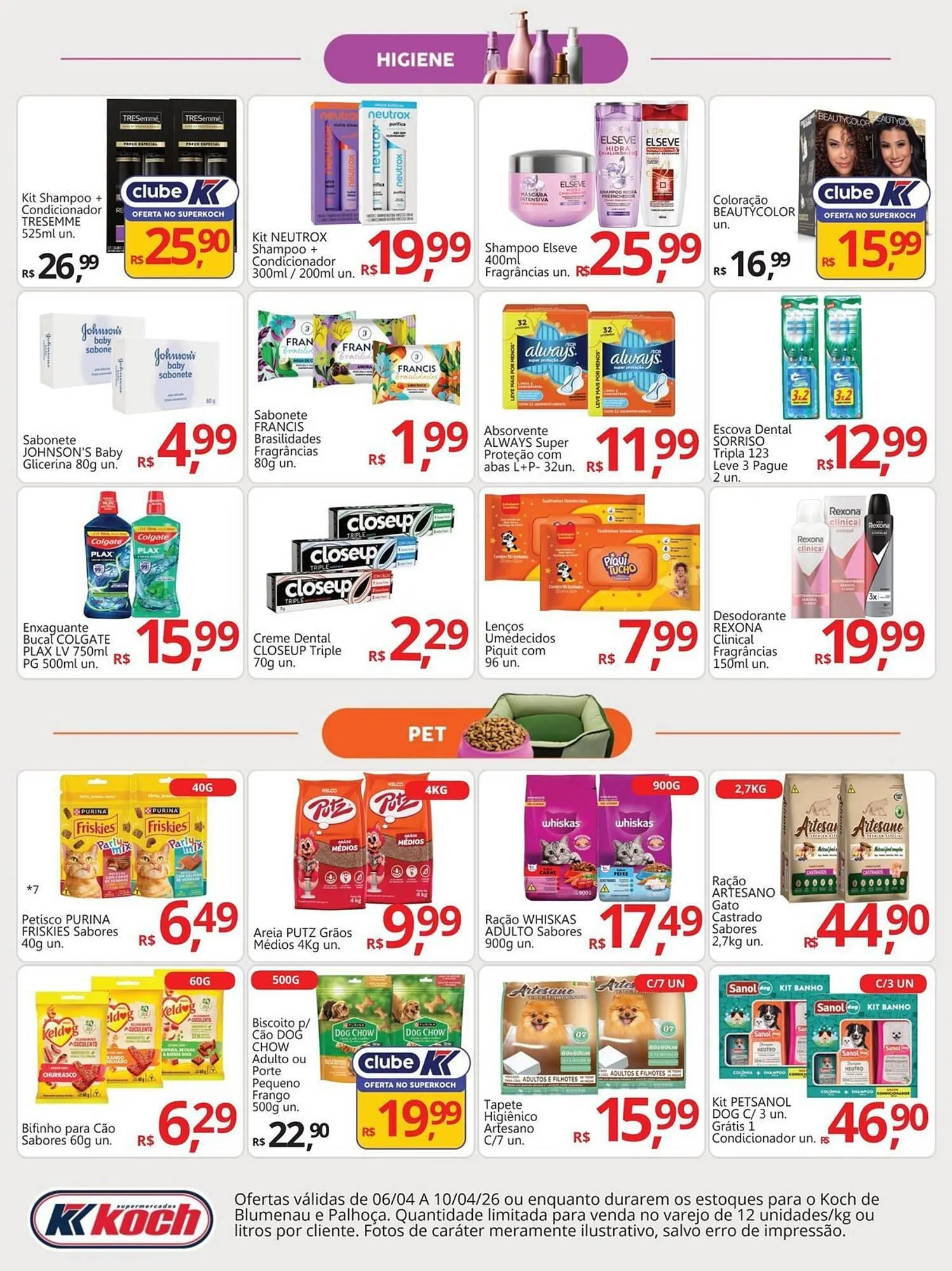 Encarte de Catálogo Supermercados Koch 6 de abril até 10 de abril 2026 - Pagina 8