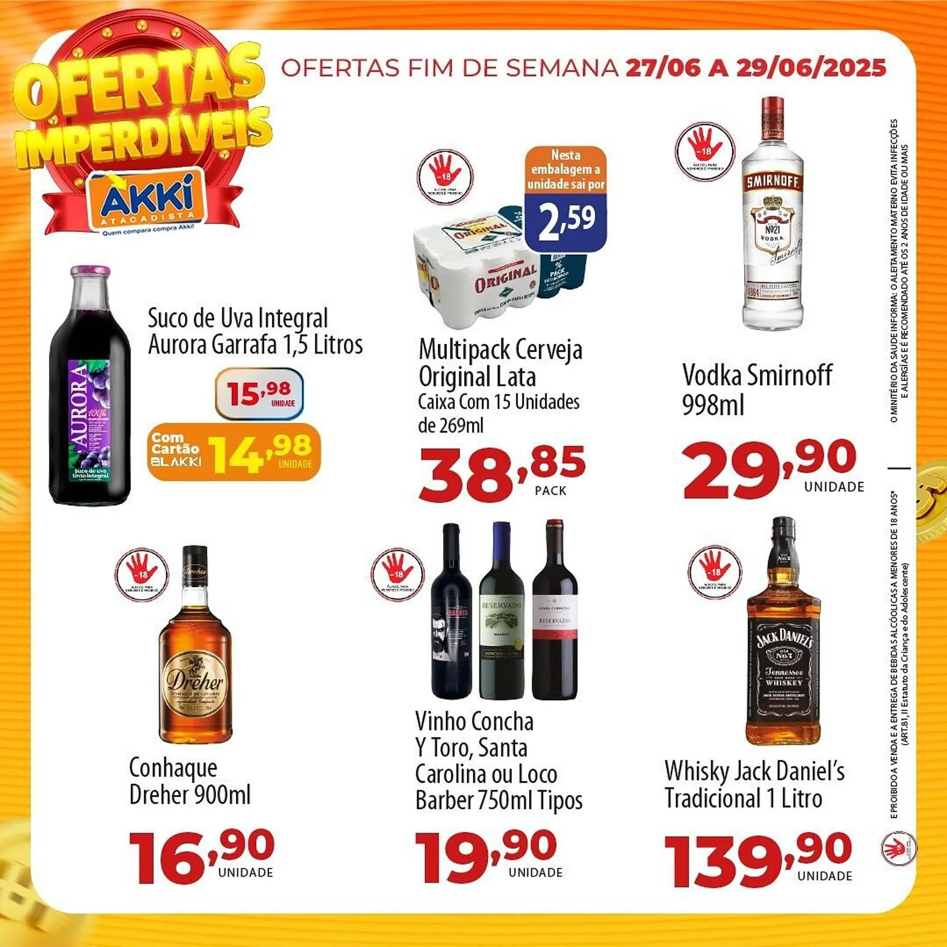 Encarte de Catálogo Akki Atacadista 26 de junho até 29 de junho 2025 - Pagina 4