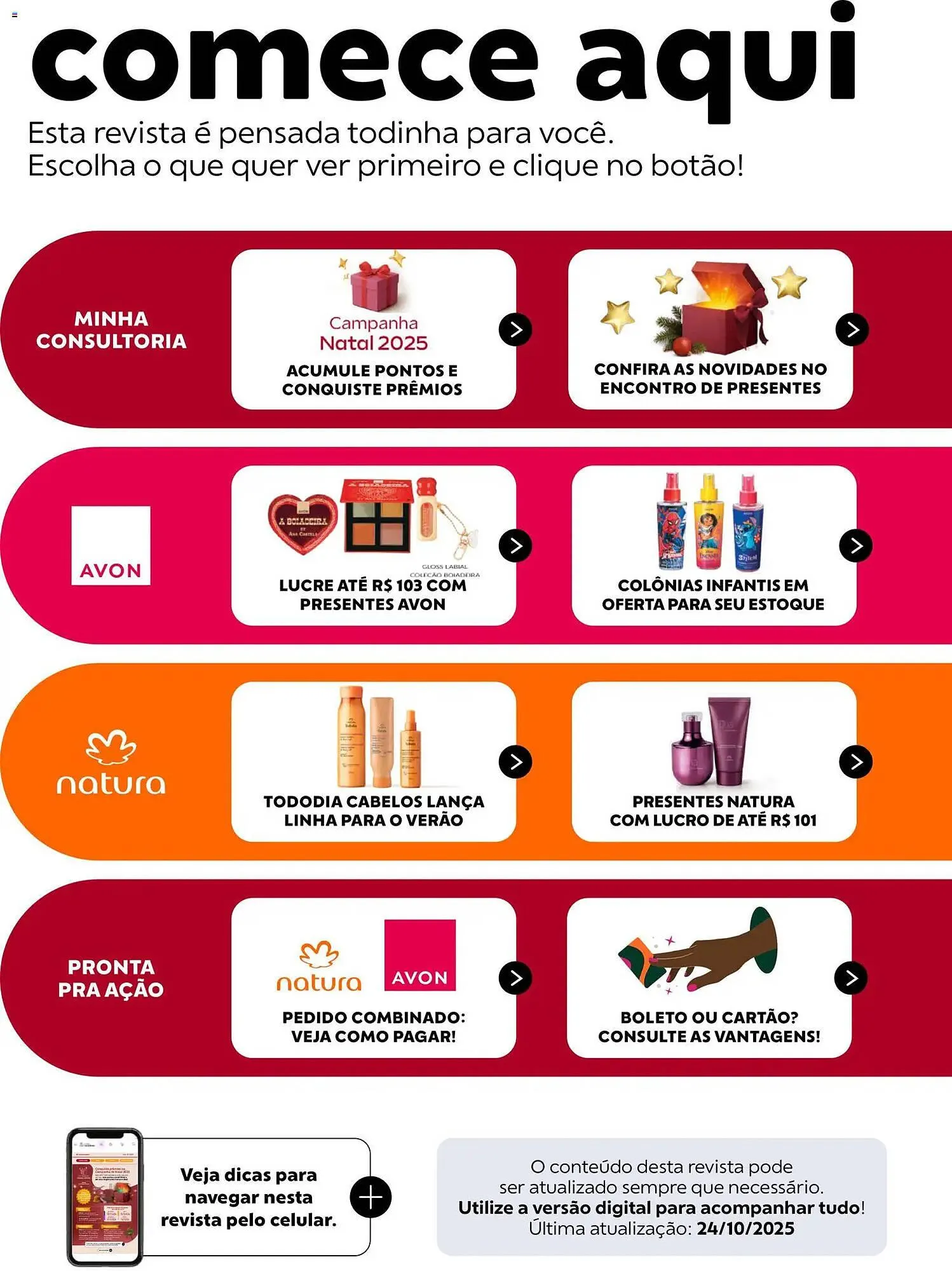 Encarte de Catálogo Avon 29 de outubro até 30 de novembro 2025 - Pagina 2