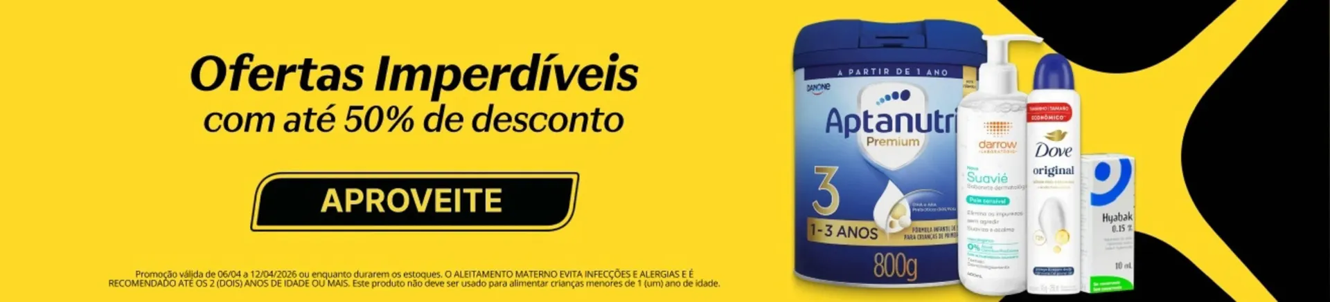 Encarte de Encarte Drogasil 6 de abril até 12 de abril 2026 - Pagina 1