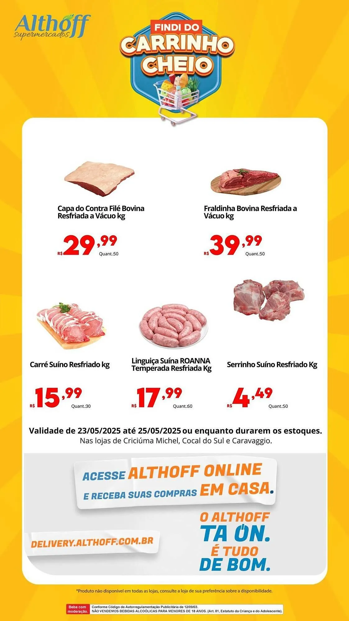 Encarte de Catálogo Althoff Supermercados 23 de maio até 25 de maio 2025 - Pagina 2