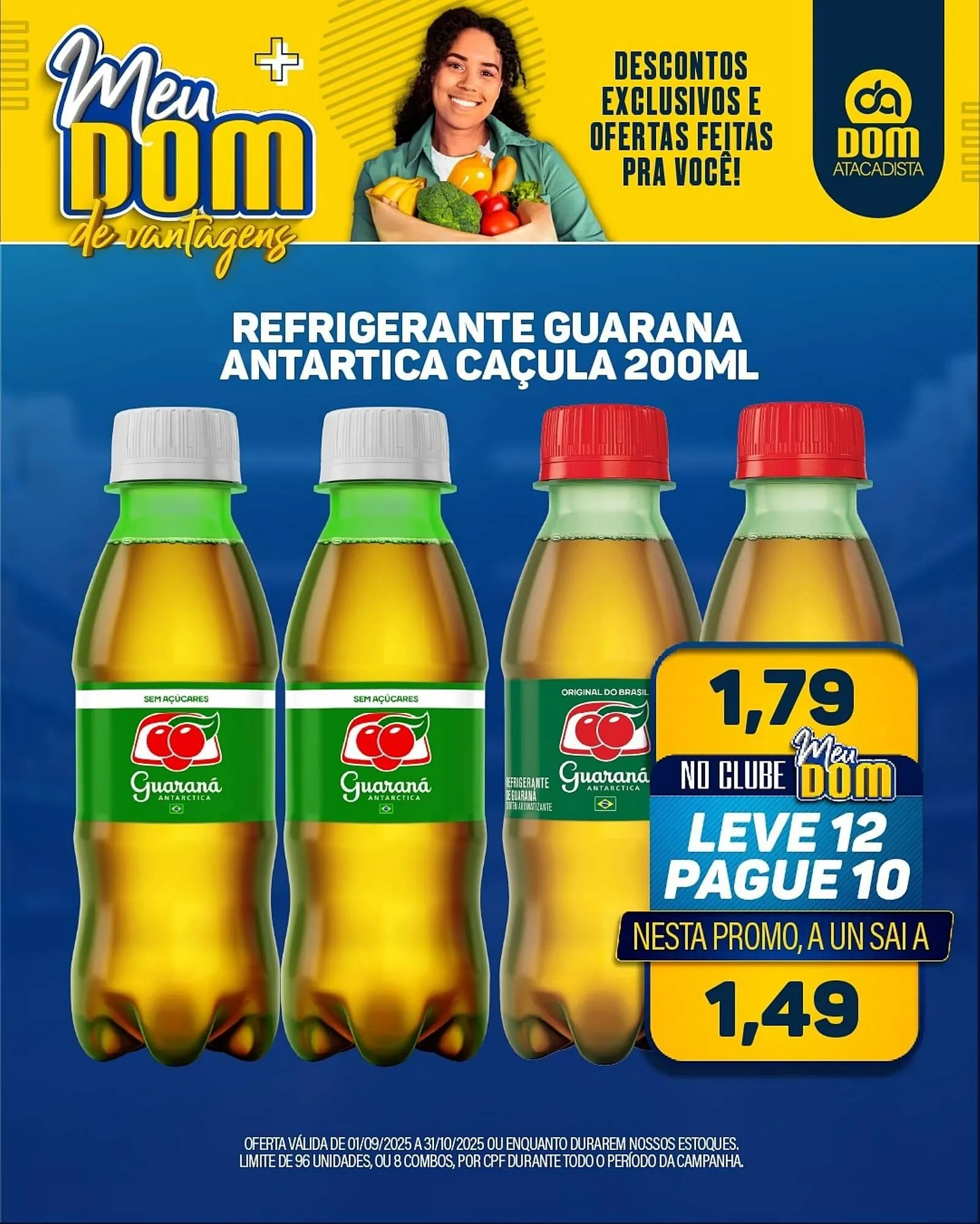 Encarte de Encarte Dom Atacadista 6 de outubro até 15 de outubro 2025 - Pagina 3