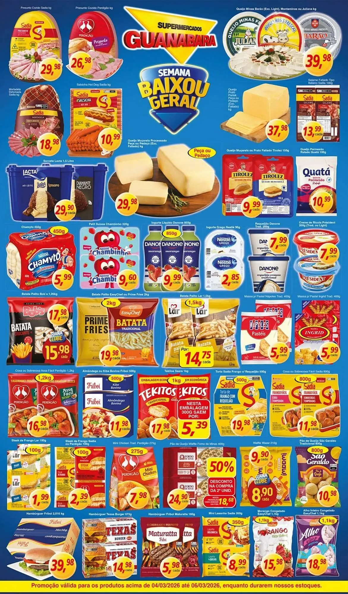 Encarte de Encarte Supermercados Guanabara 4 de março até 6 de março 2026 - Pagina 4