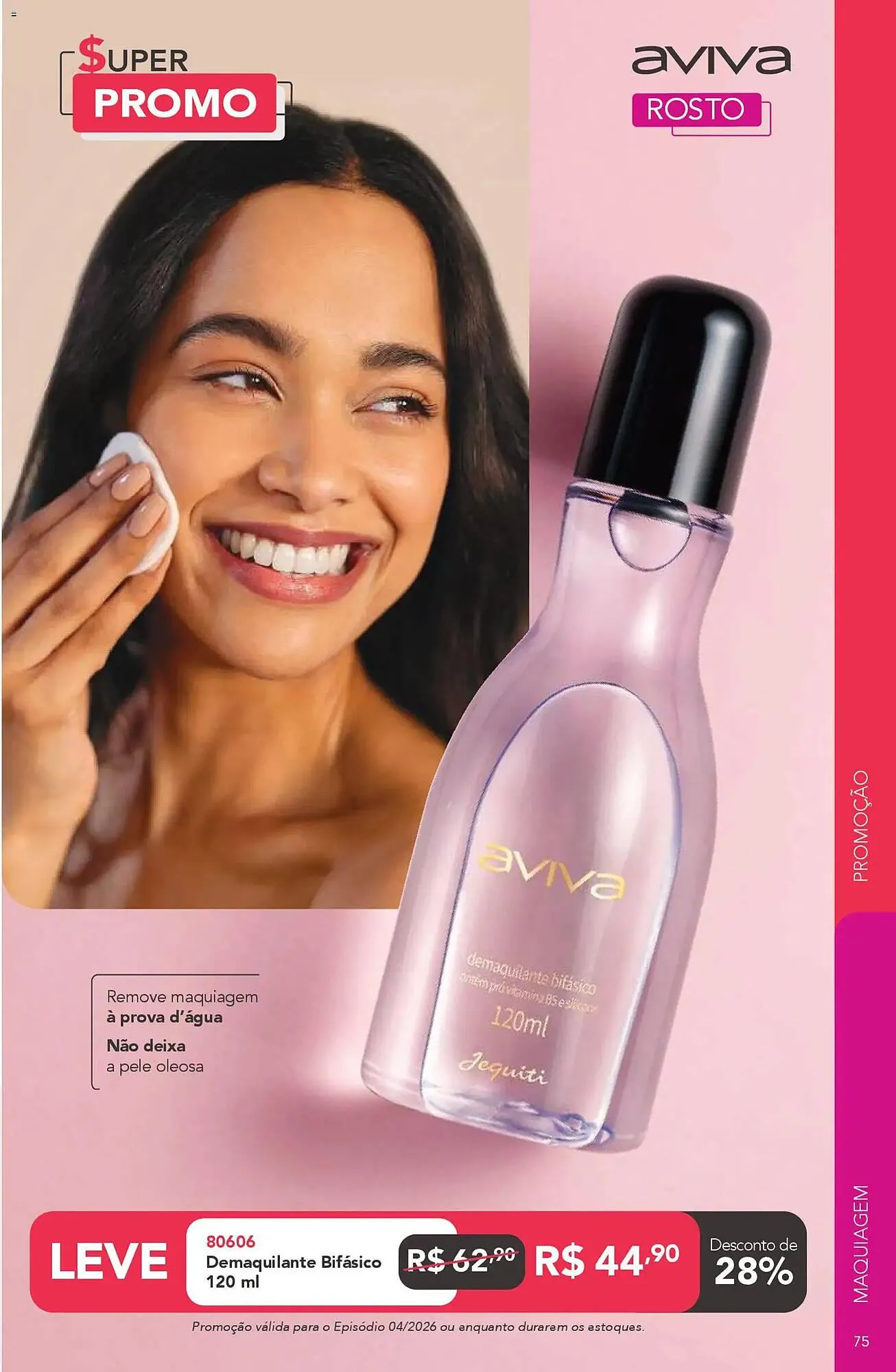 Encarte de Catálogo Jequiti 6 de março até 3 de abril 2026 - Pagina 75