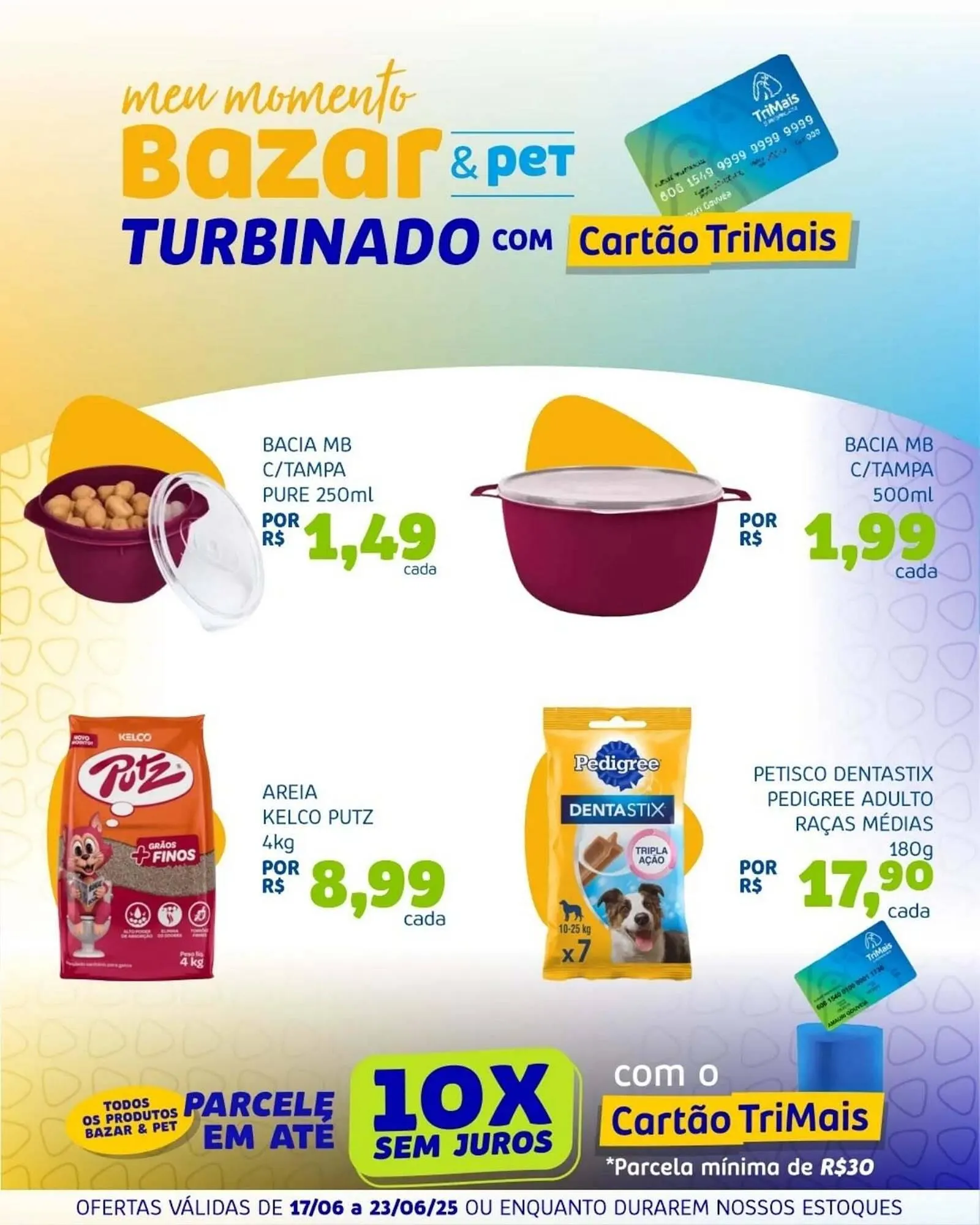 Encarte de Catálogo Trimais Supermercado 20 de junho até 23 de junho 2025 - Pagina 1