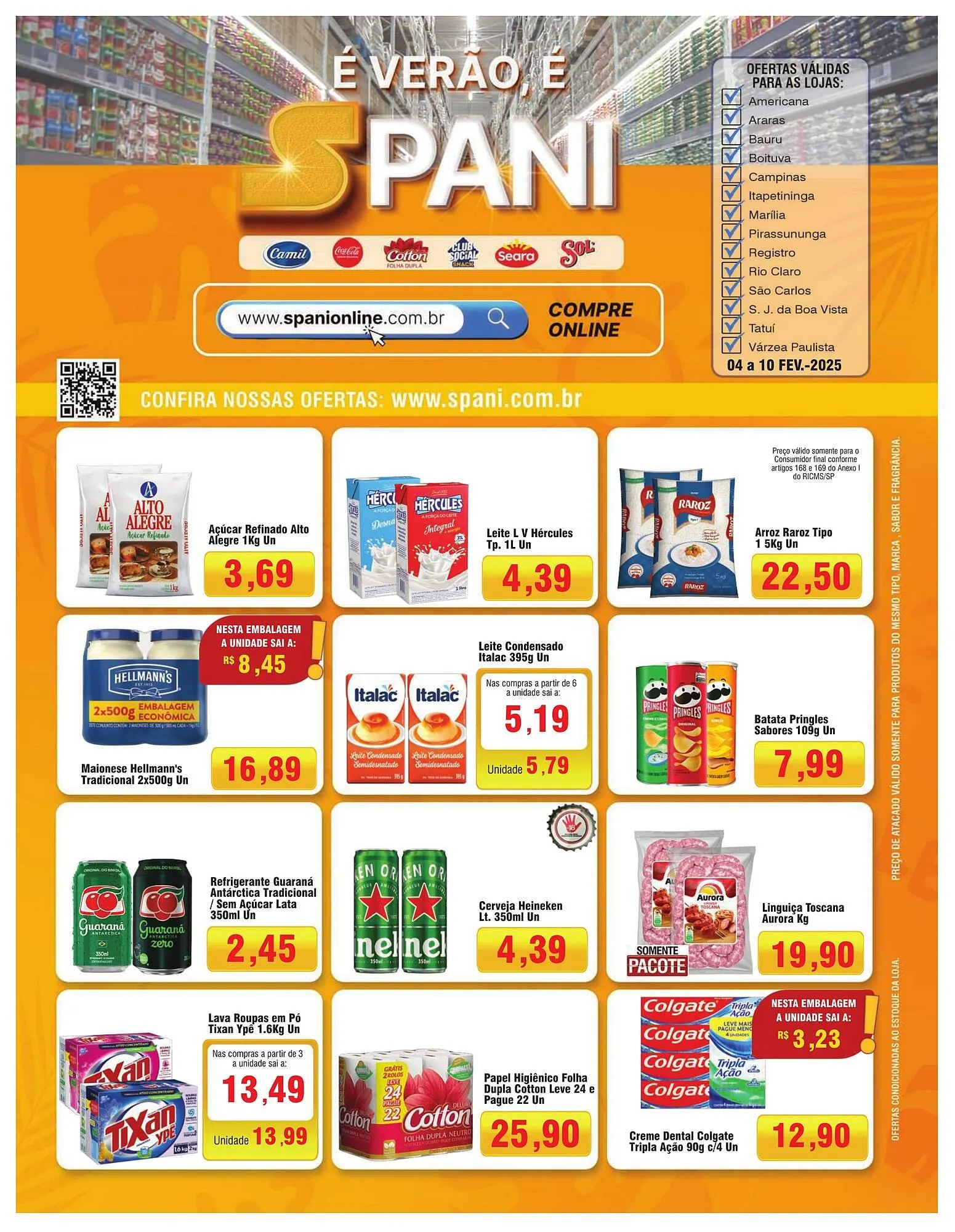 Encarte de Catálogo Spani Atacadista 4 de fevereiro até 10 de fevereiro 2025 - Pagina 1