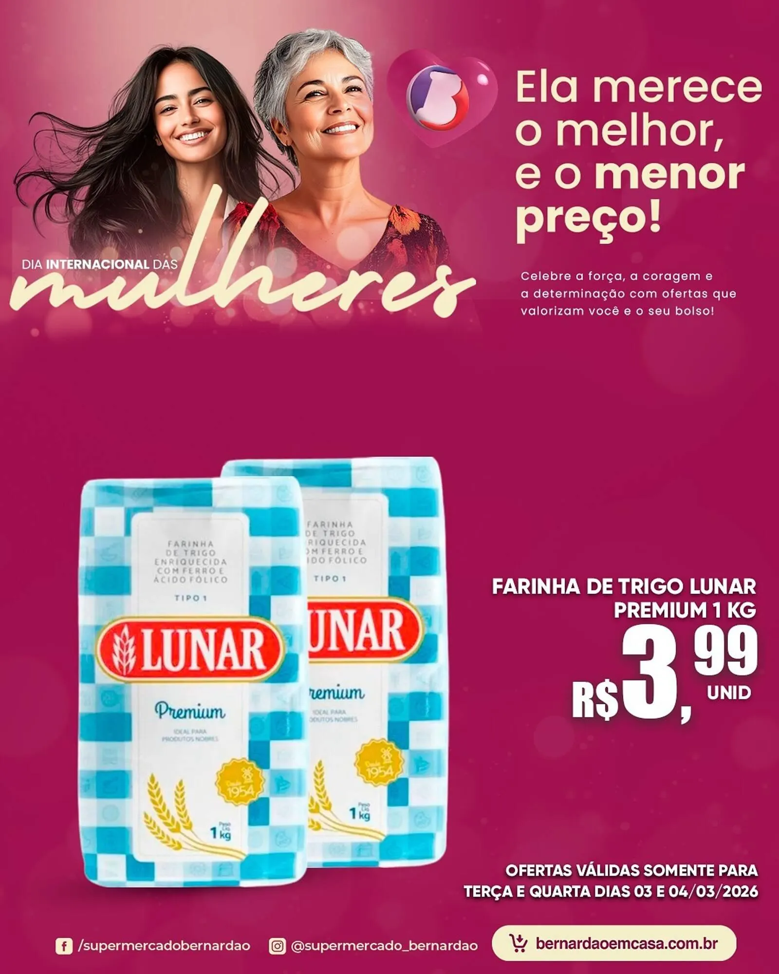 Encarte de Catálogo Supermercado Bernardão 2 de março até 4 de março 2026 - Pagina 3