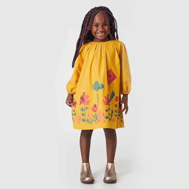 Vestido Freedom Manga Longa Infantil