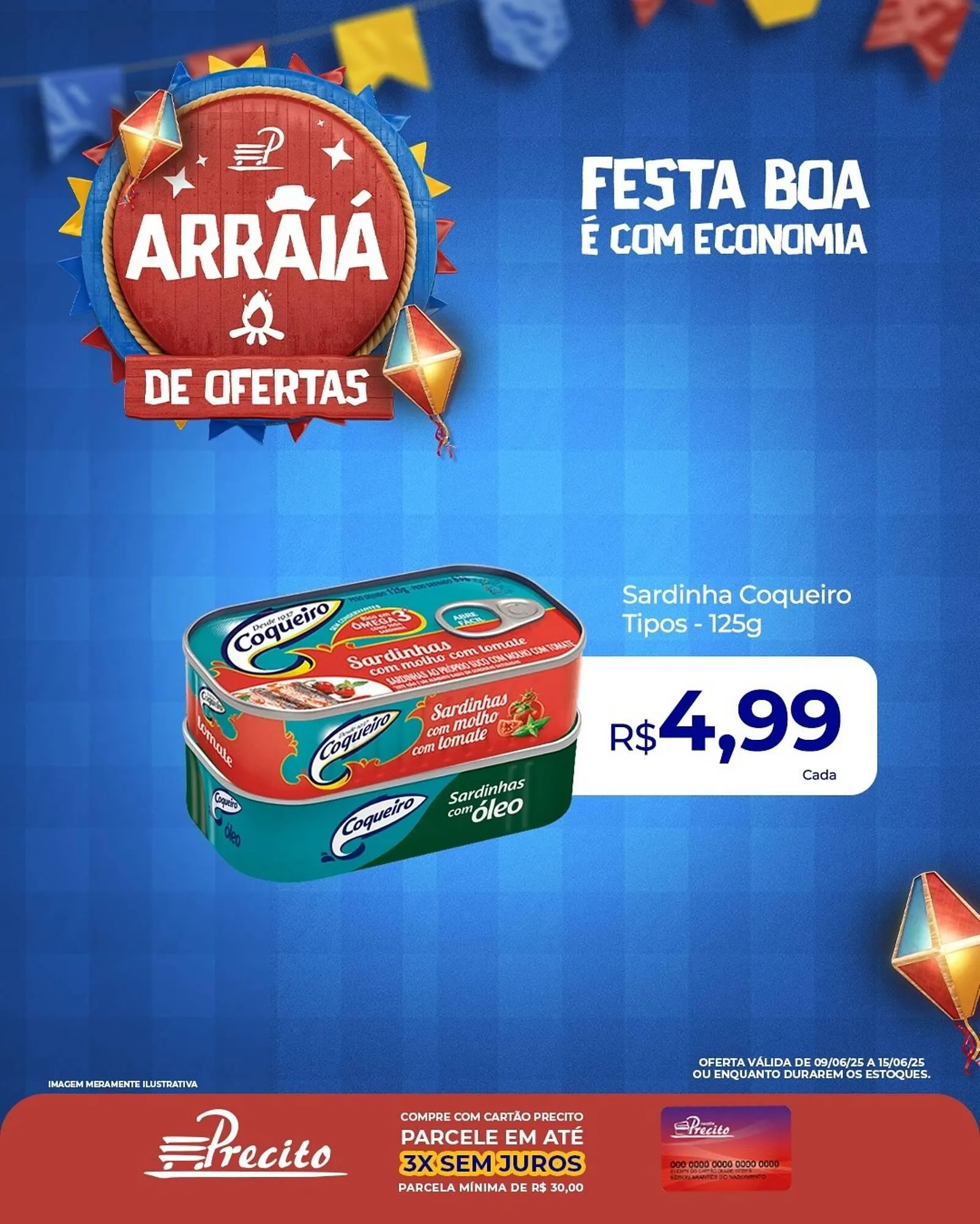 Encarte de Catálogo Supermercado Precito 9 de junho até 15 de junho 2025 - Pagina 5