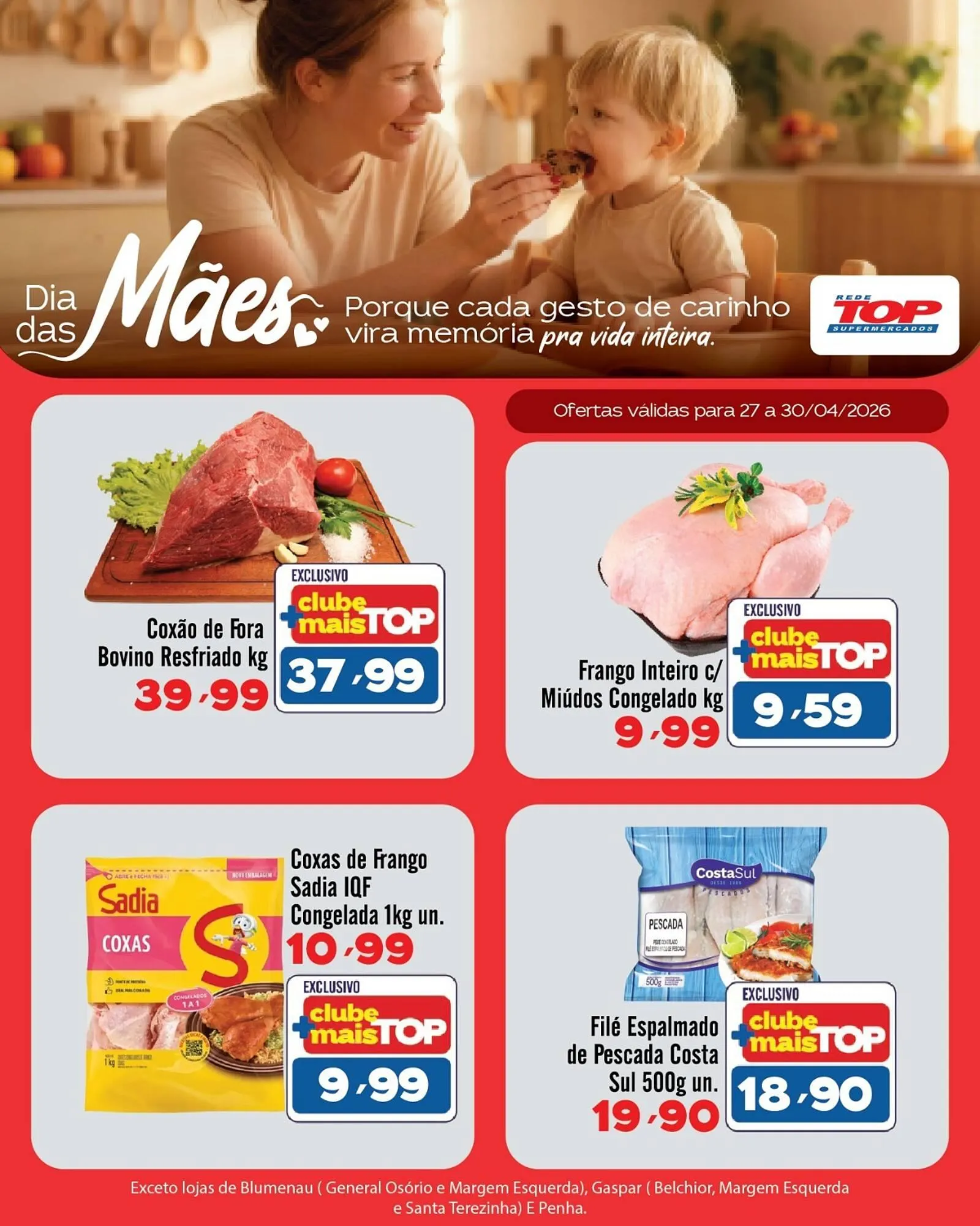 Encarte de Encarte Rede Top 27 de abril até 30 de abril 2026 - Pagina 1