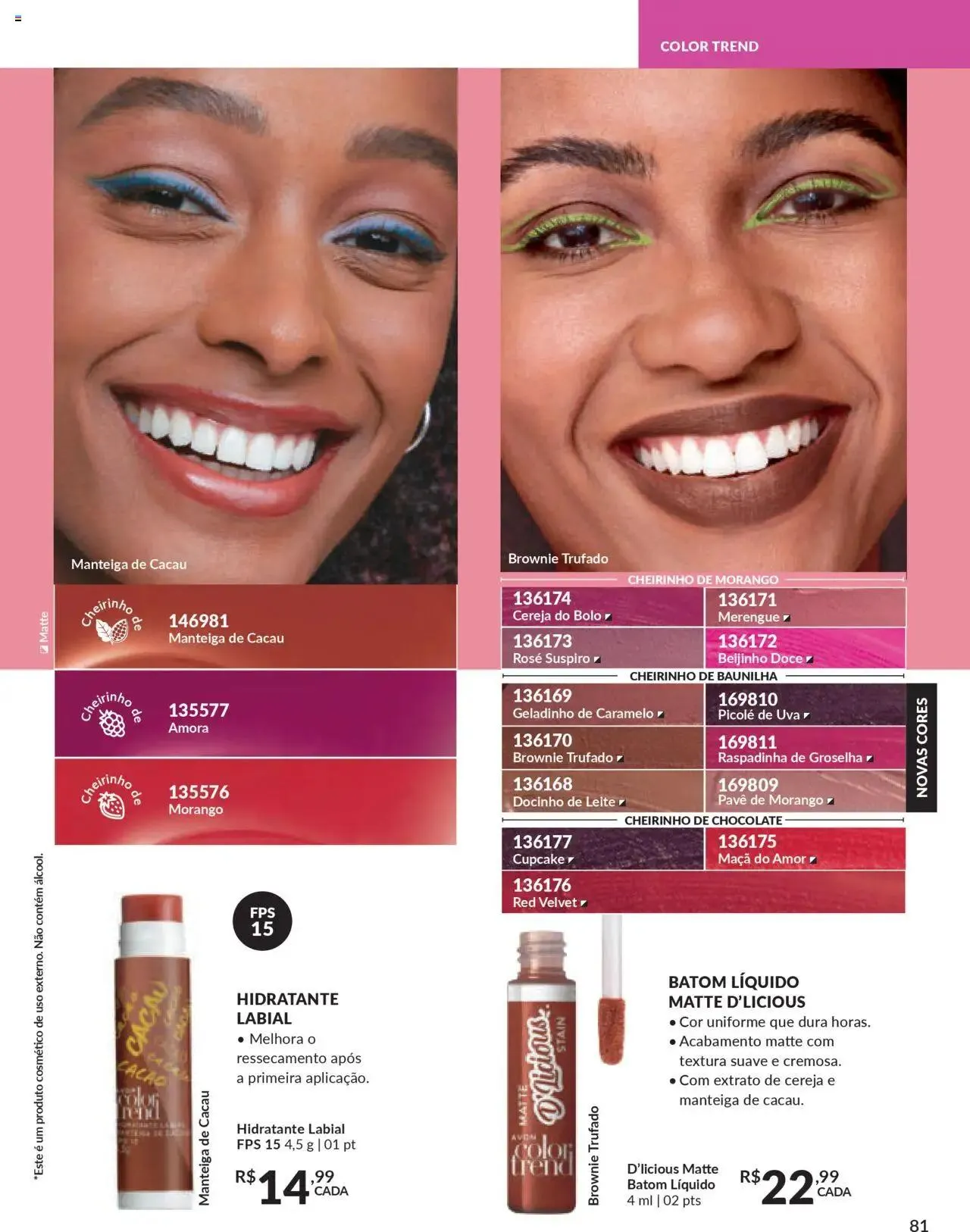 Encarte de Avon - Campanha 07 3 de abril até 1 de maio 2025 - Pagina 81