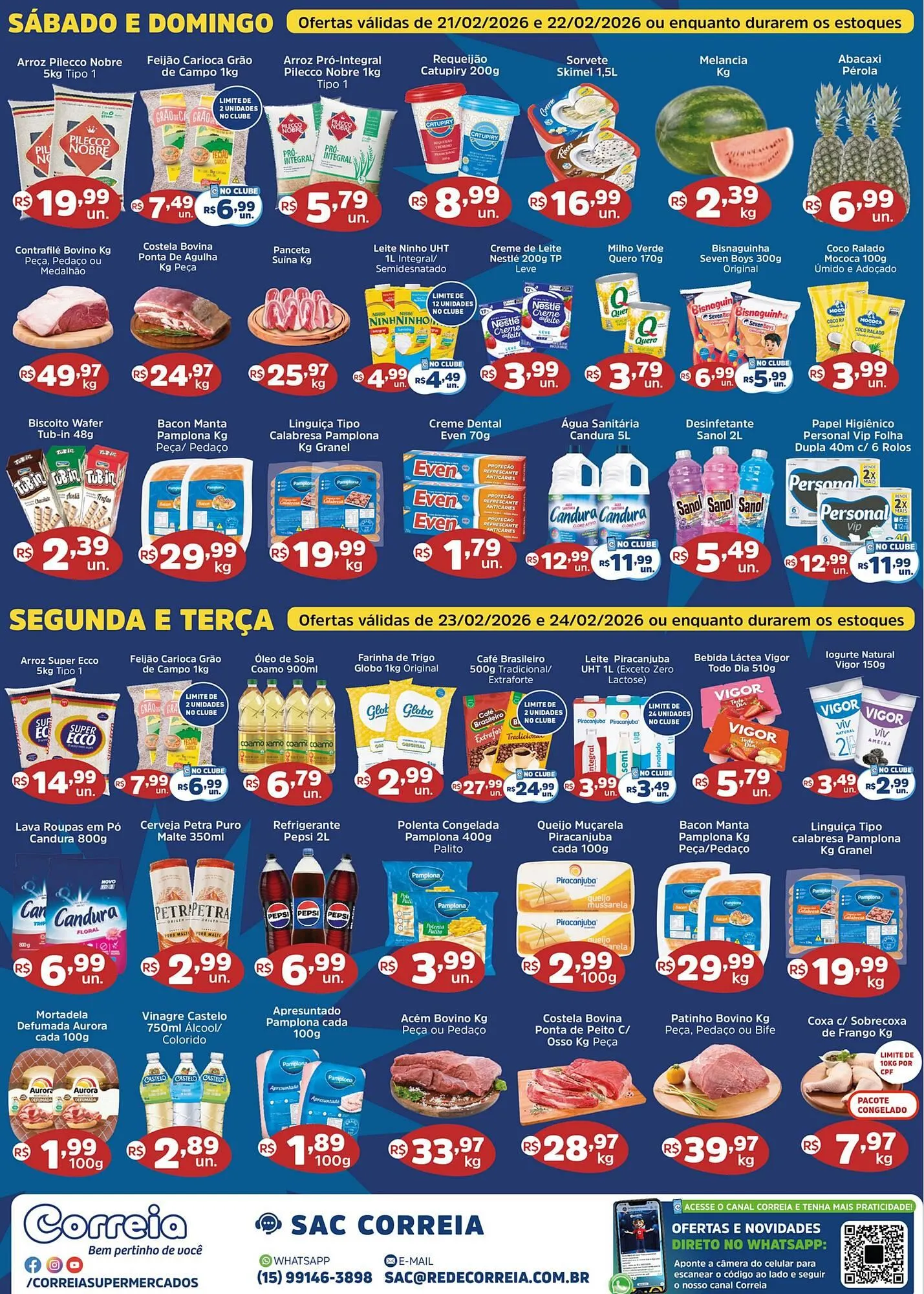 Encarte de Catálogo Supermercados Correia 18 de fevereiro até 24 de fevereiro 2026 - Pagina 2