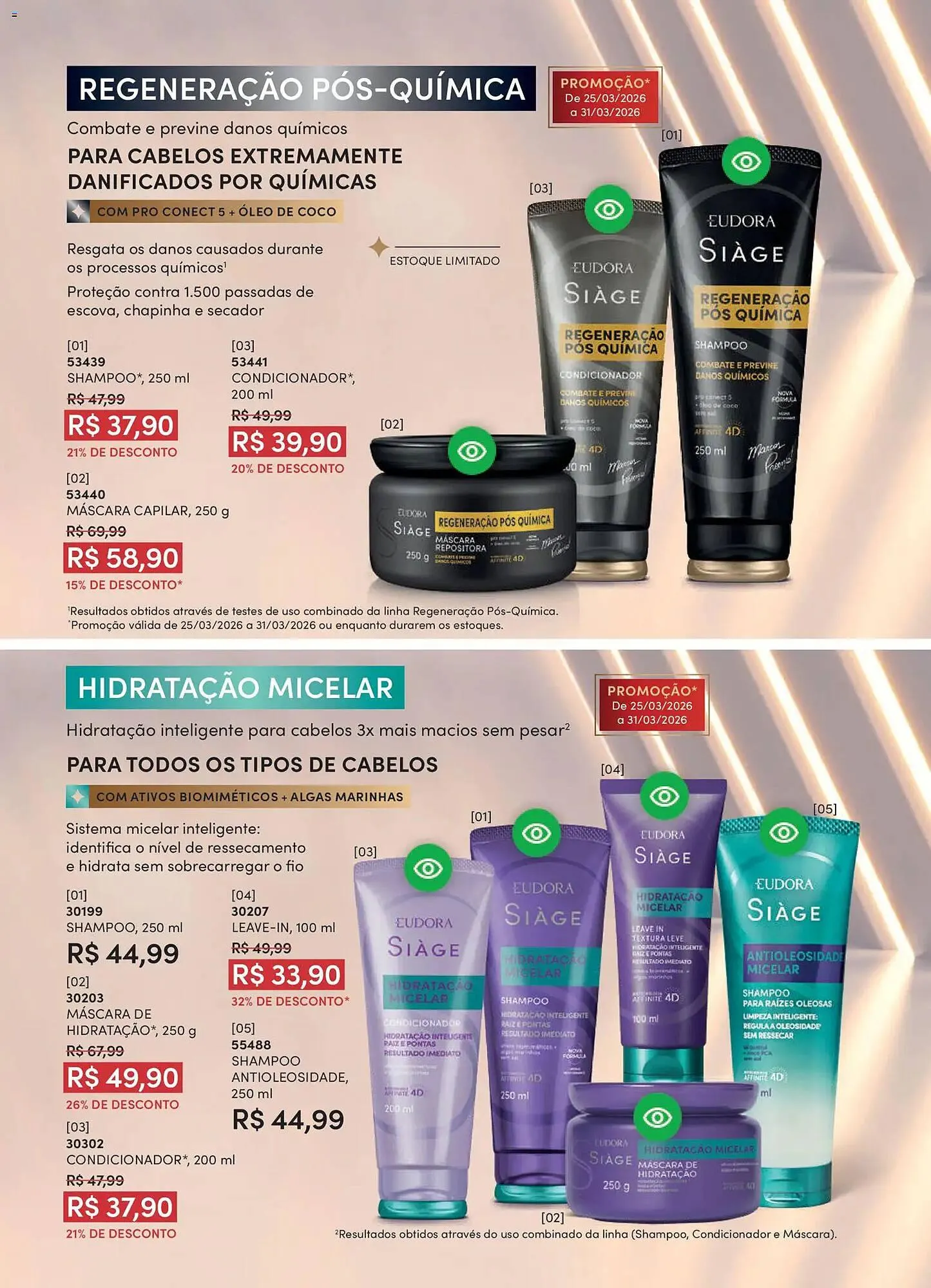 Encarte de Catálogo Eudora 11 de março até 10 de abril 2026 - Pagina 64