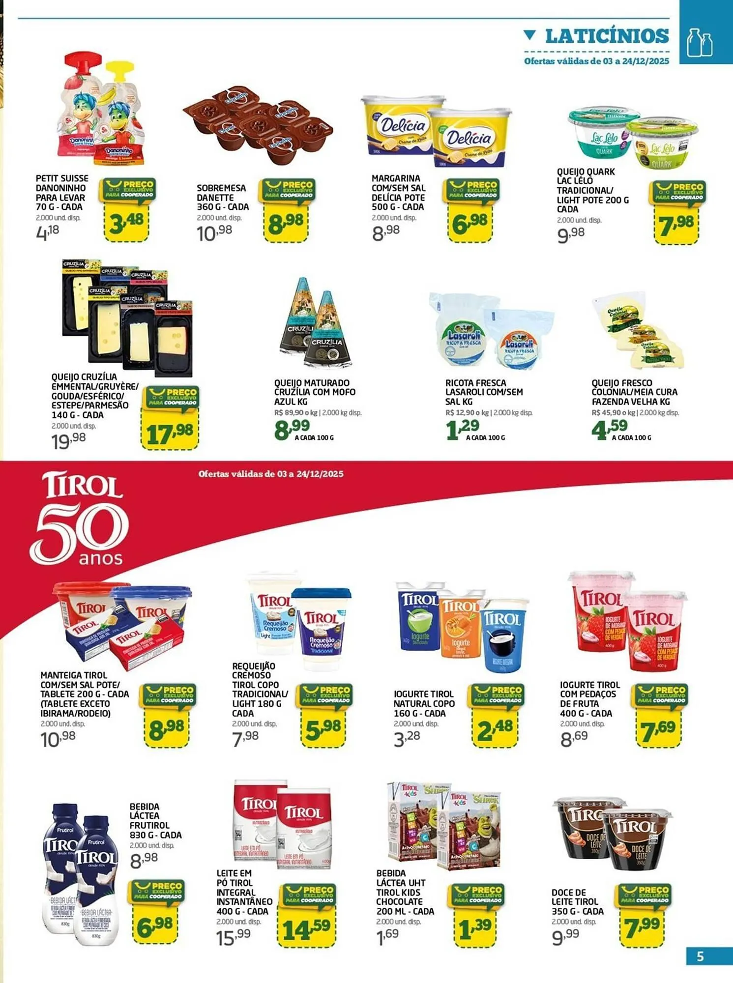 Encarte de Tabloide Cooper 3 de dezembro até 24 de dezembro 2025 - Pagina 5