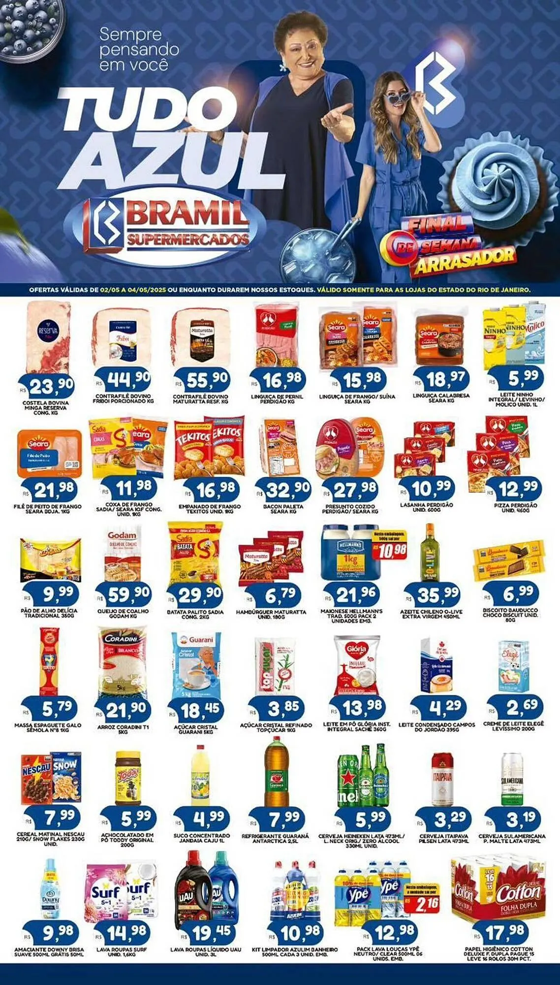 Encarte de Catálogo Bramil Supermercados 2 de maio até 4 de maio 2025 - Pagina 1
